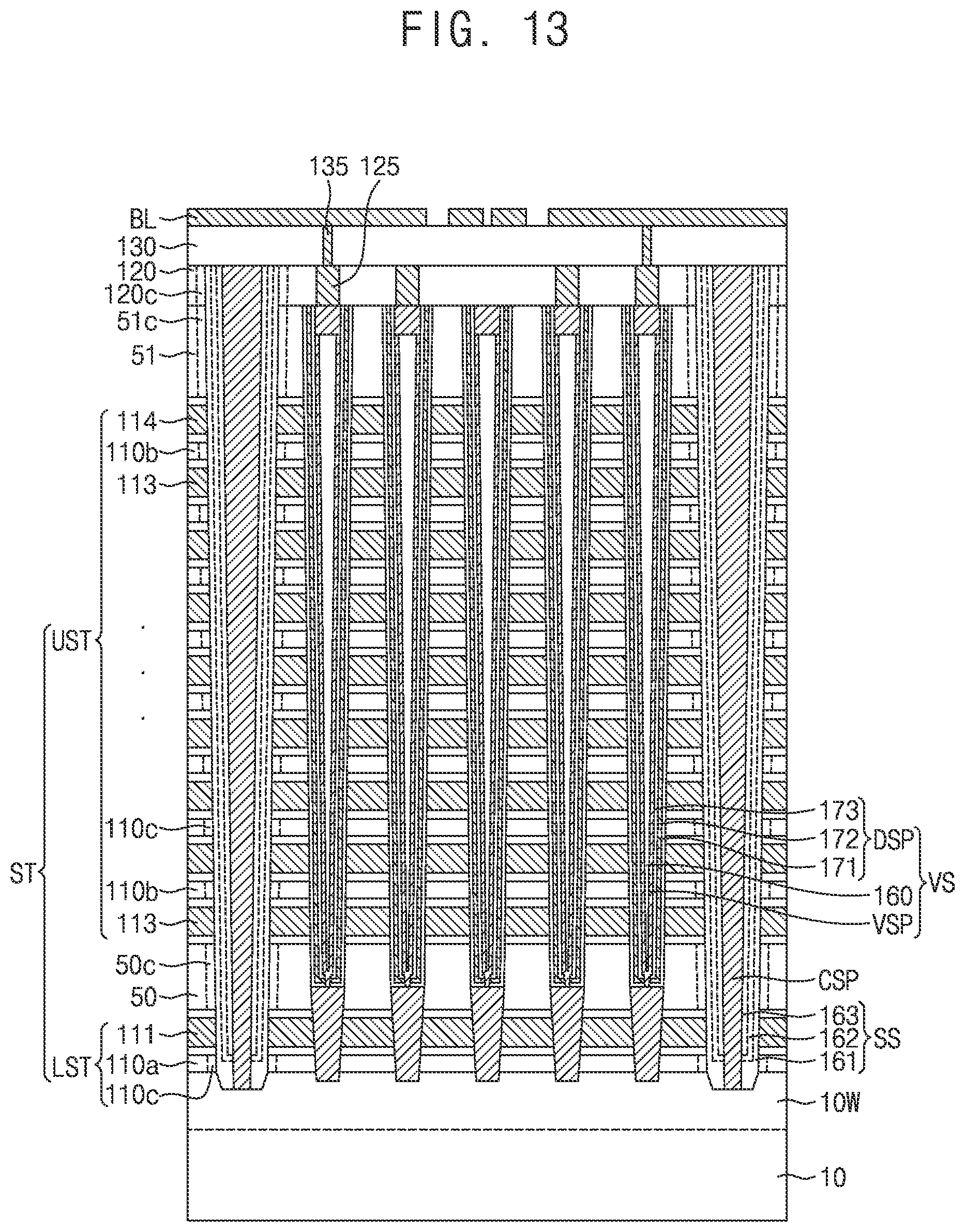 Patent US12568620 Figure 13 – Semiconductor device including nitride spacers