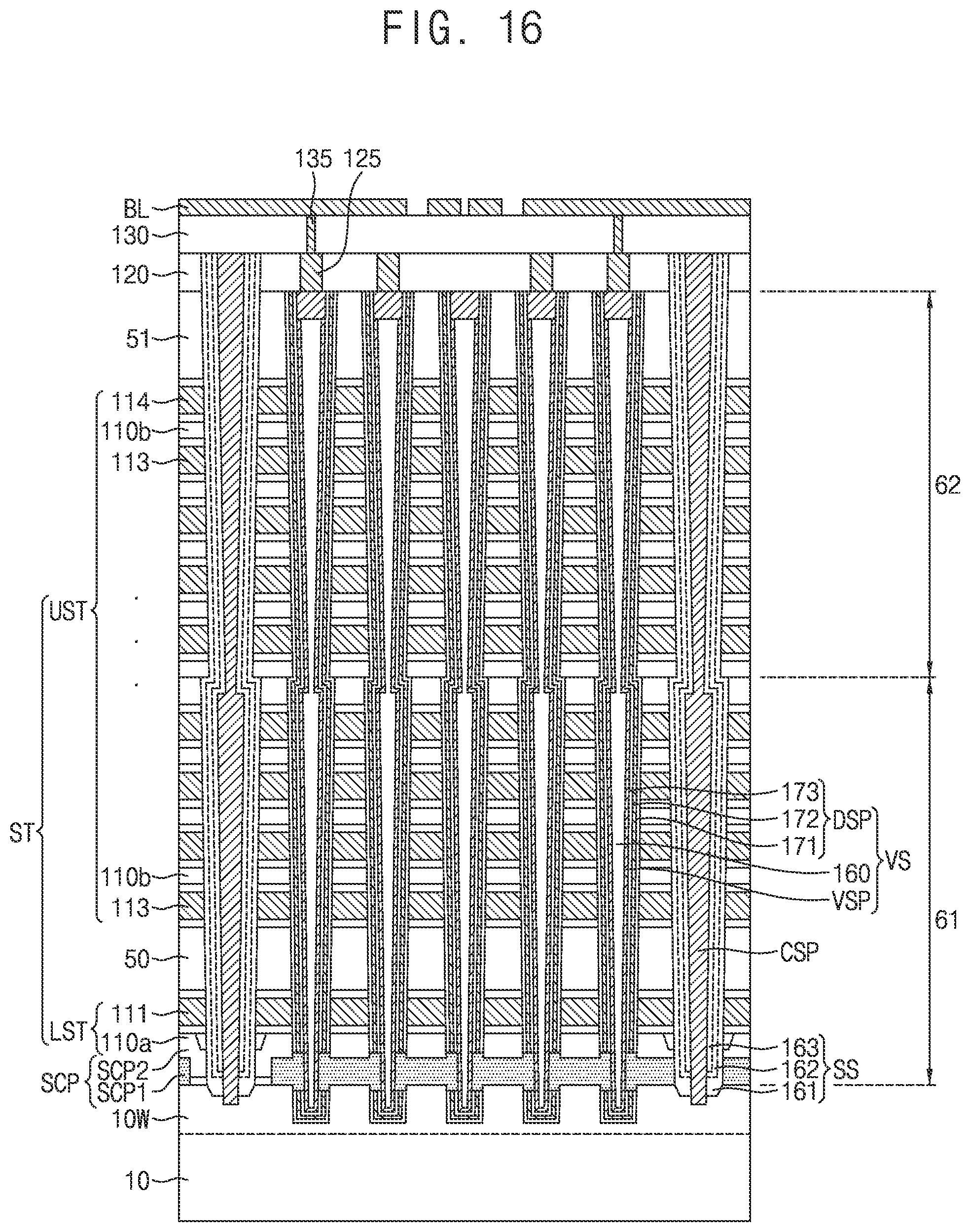 Patent US12568620 Figure 16 – Semiconductor device including nitride spacers