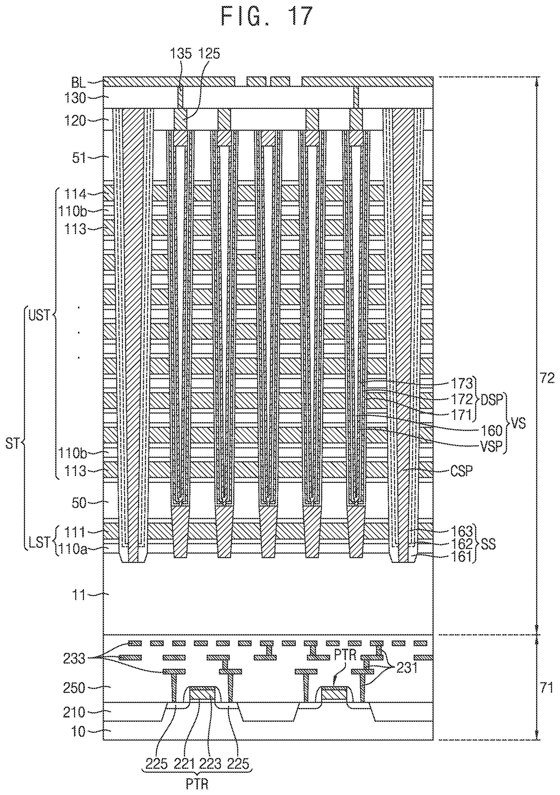 Patent US12568620 Figure 17 – Semiconductor device including nitride spacers