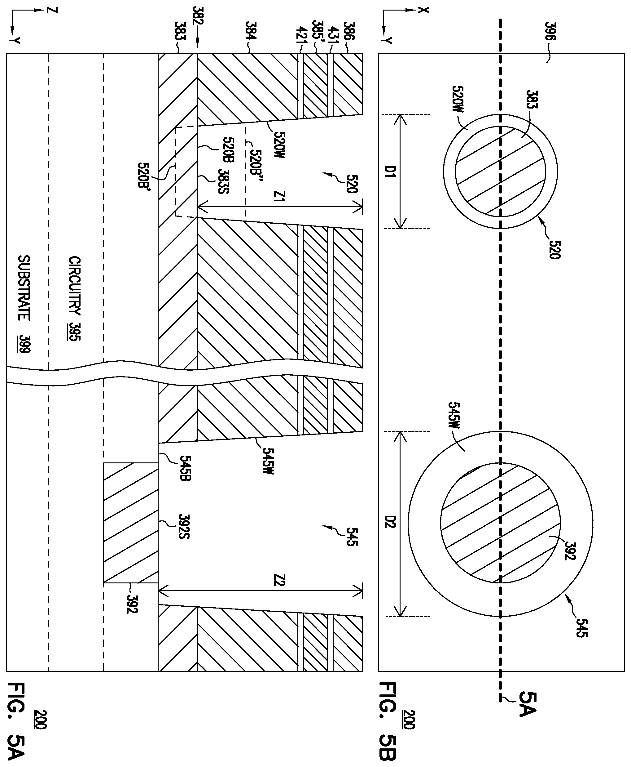Patent US12568621 Figure 12 – Memory apparatus and methods including merged process for memory cell pillar and source structure