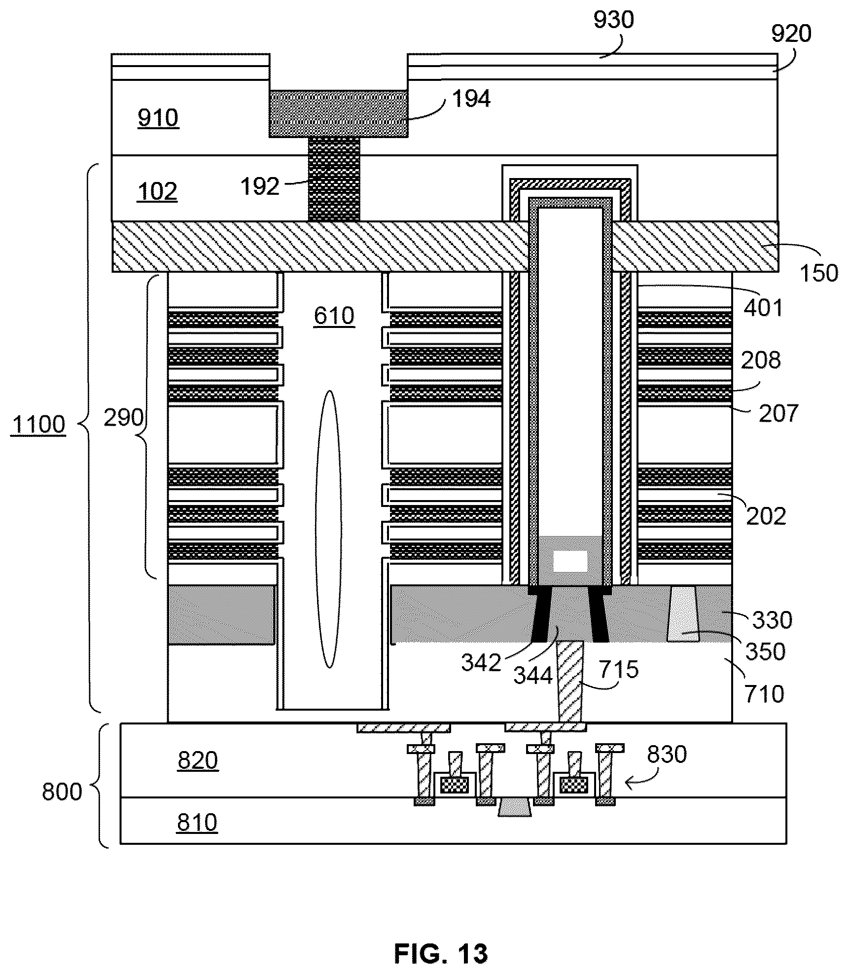 Patent US12568624 Figure 17 – Memory device containing TSG deck and method of forming the same