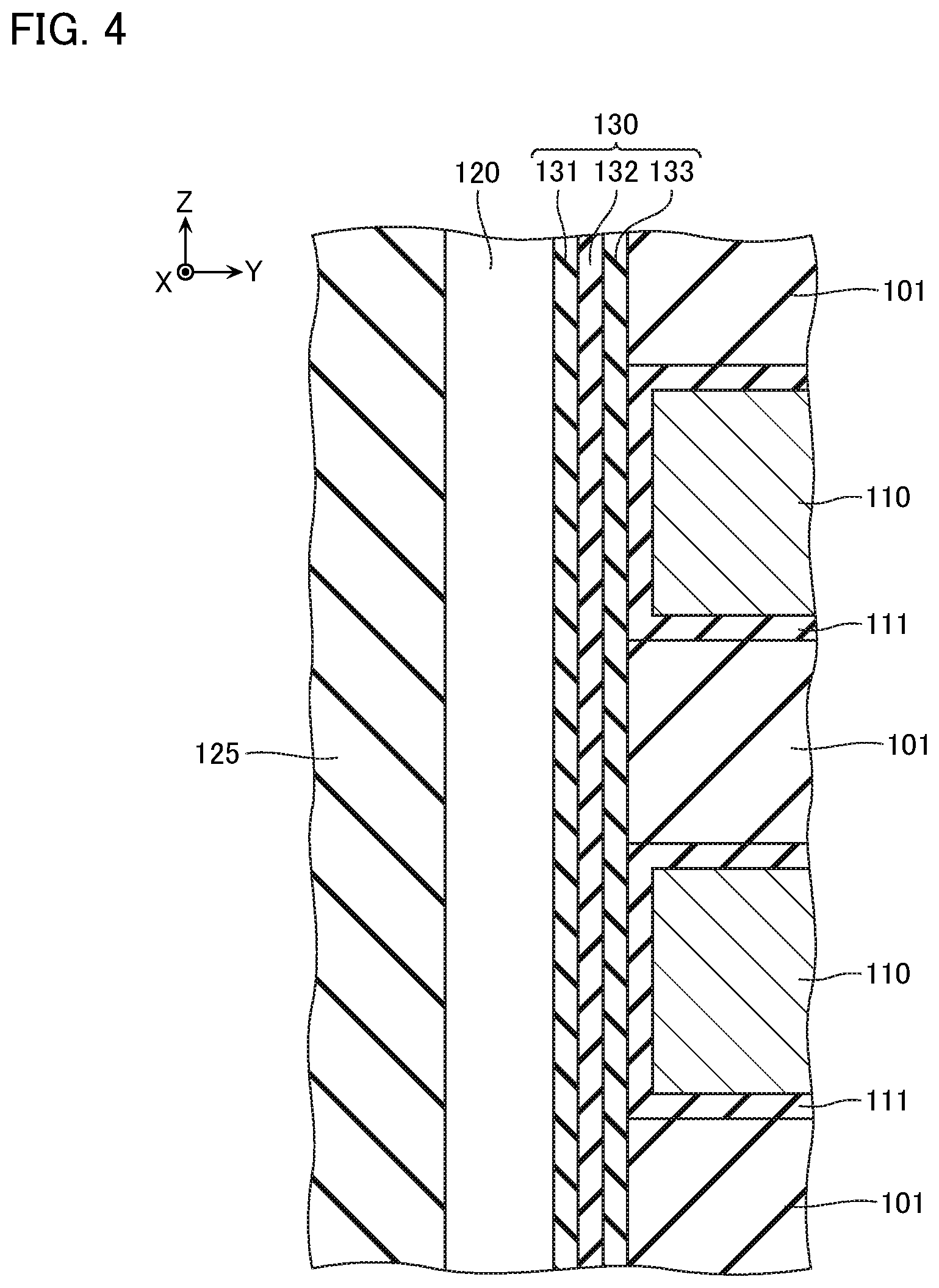 Patent US12568626 Figure 4 – Semiconductor memory device