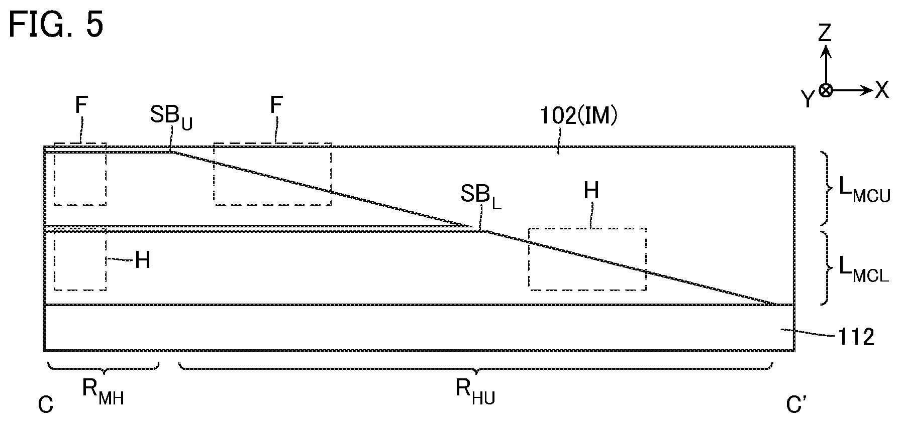 Patent US12568626 Figure 5 – Semiconductor memory device