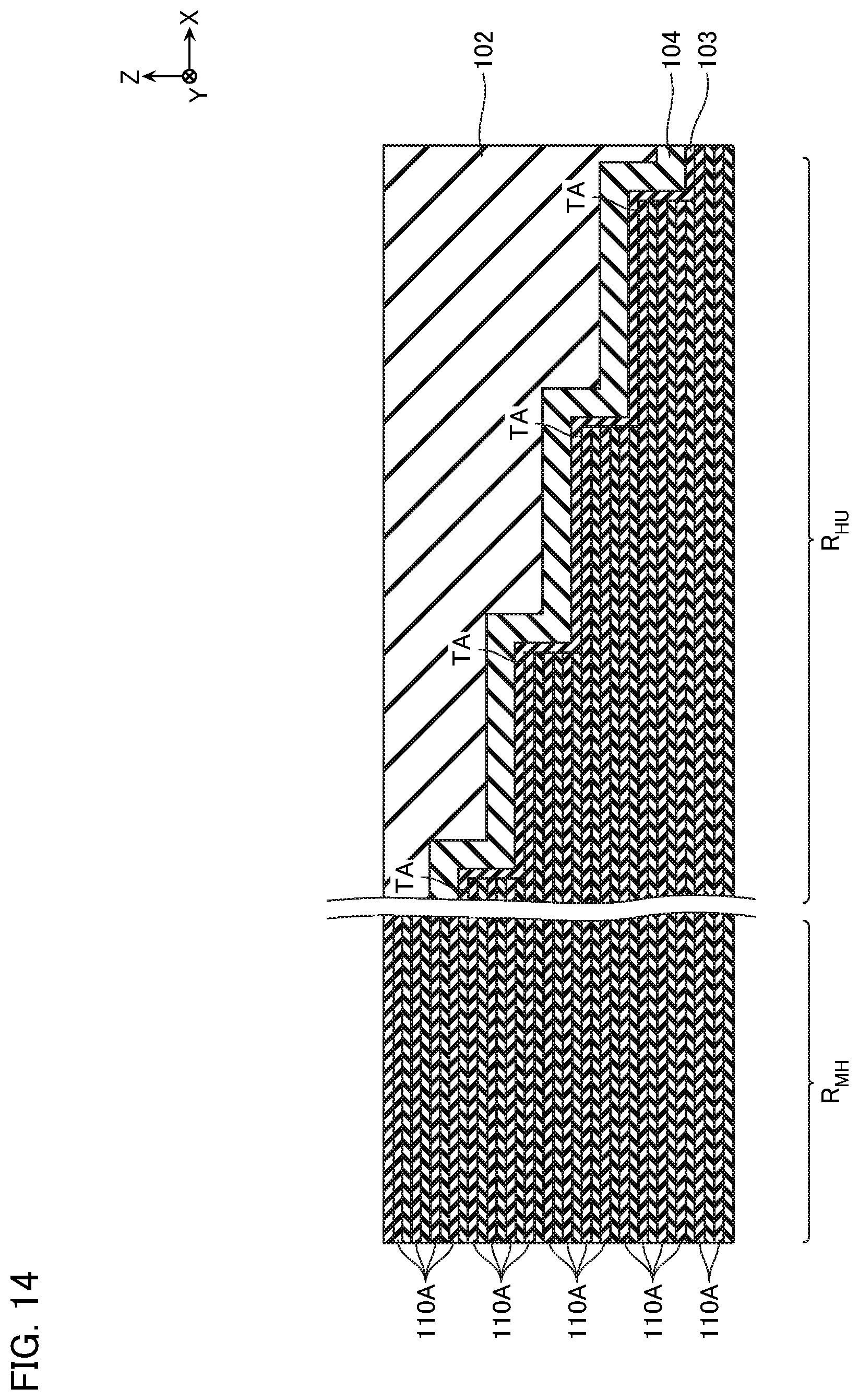 Patent US12568626 Figure 14 – Semiconductor memory device