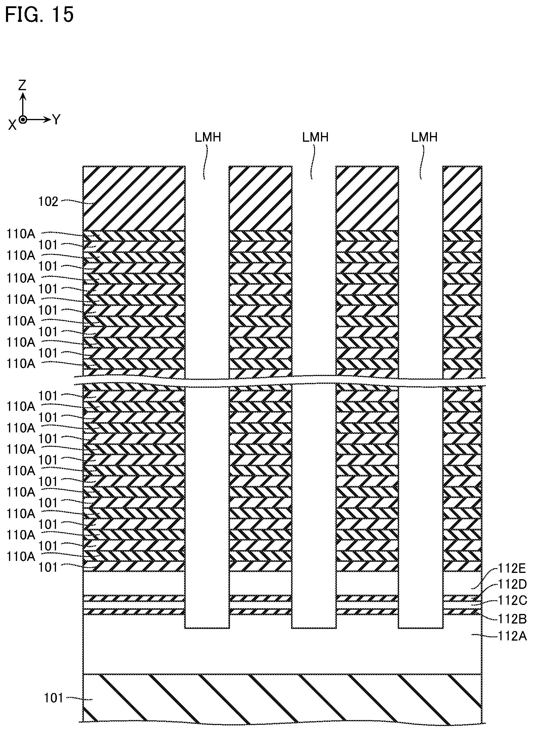 Patent US12568626 Figure 15 – Semiconductor memory device
