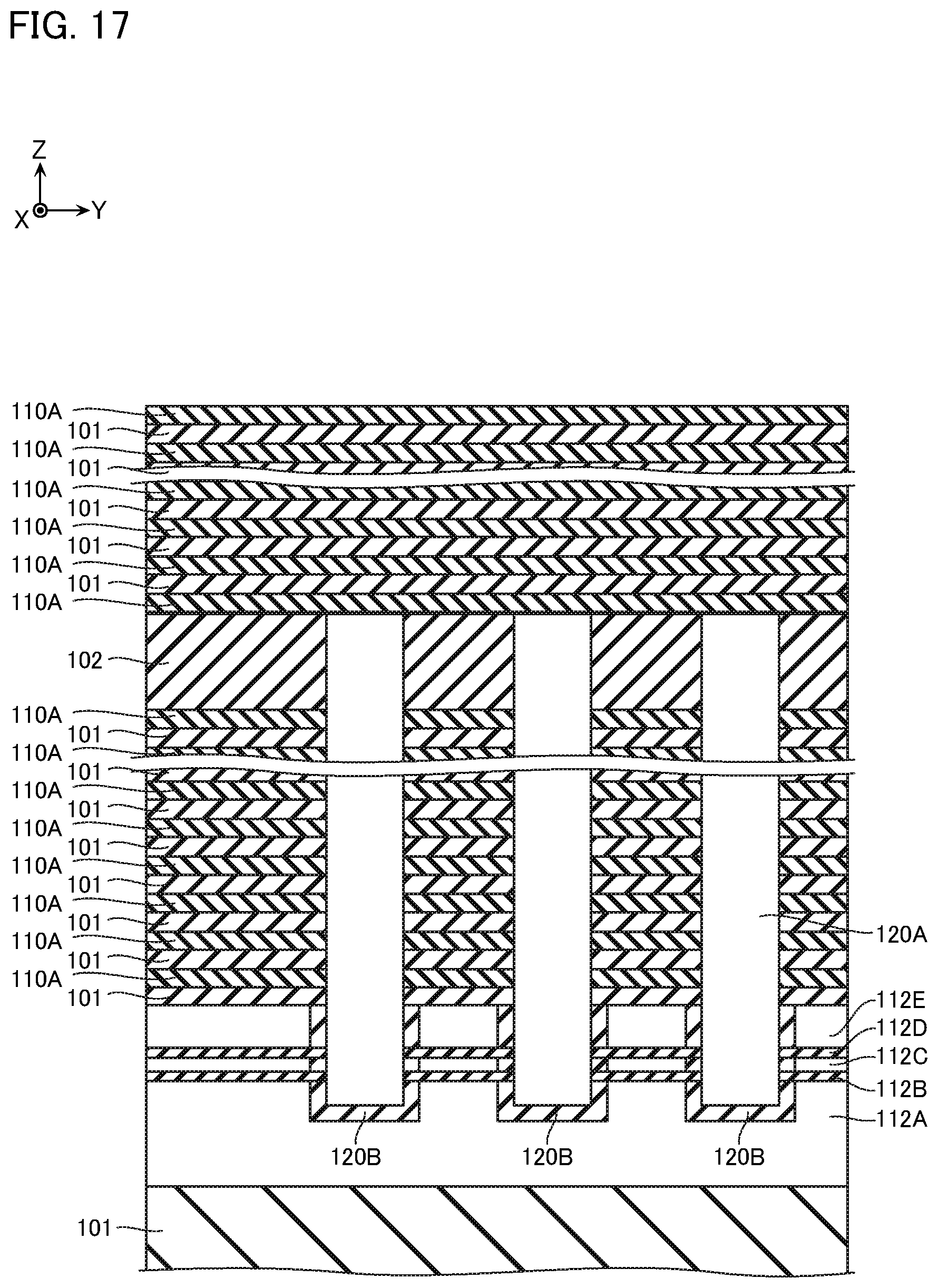 Patent US12568626 Figure 17 – Semiconductor memory device