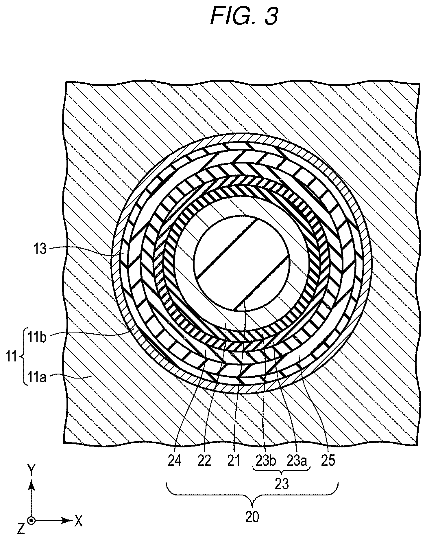 Patent US12568627 Figure 3 – Three dimensional semiconductor memory device with a plurality of tunnel insulating layers in protruding parts