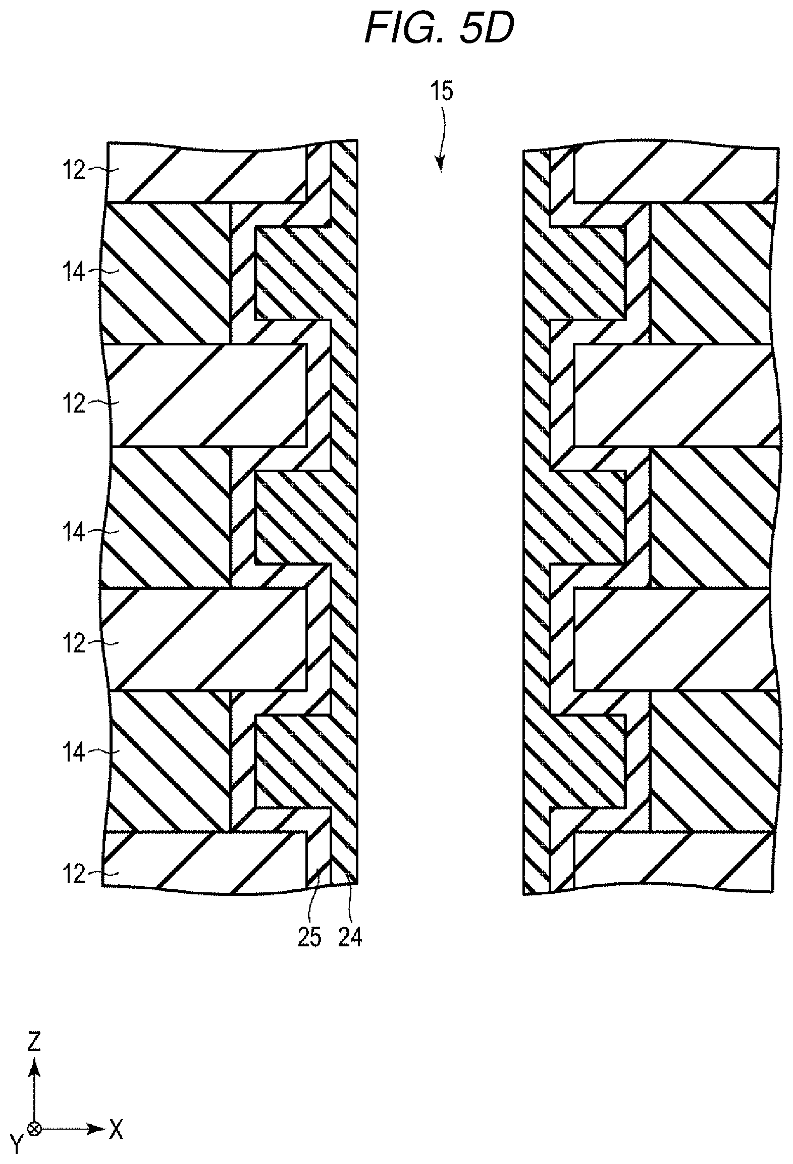 Patent US12568627 Figure 8 – Three dimensional semiconductor memory device with a plurality of tunnel insulating layers in protruding parts