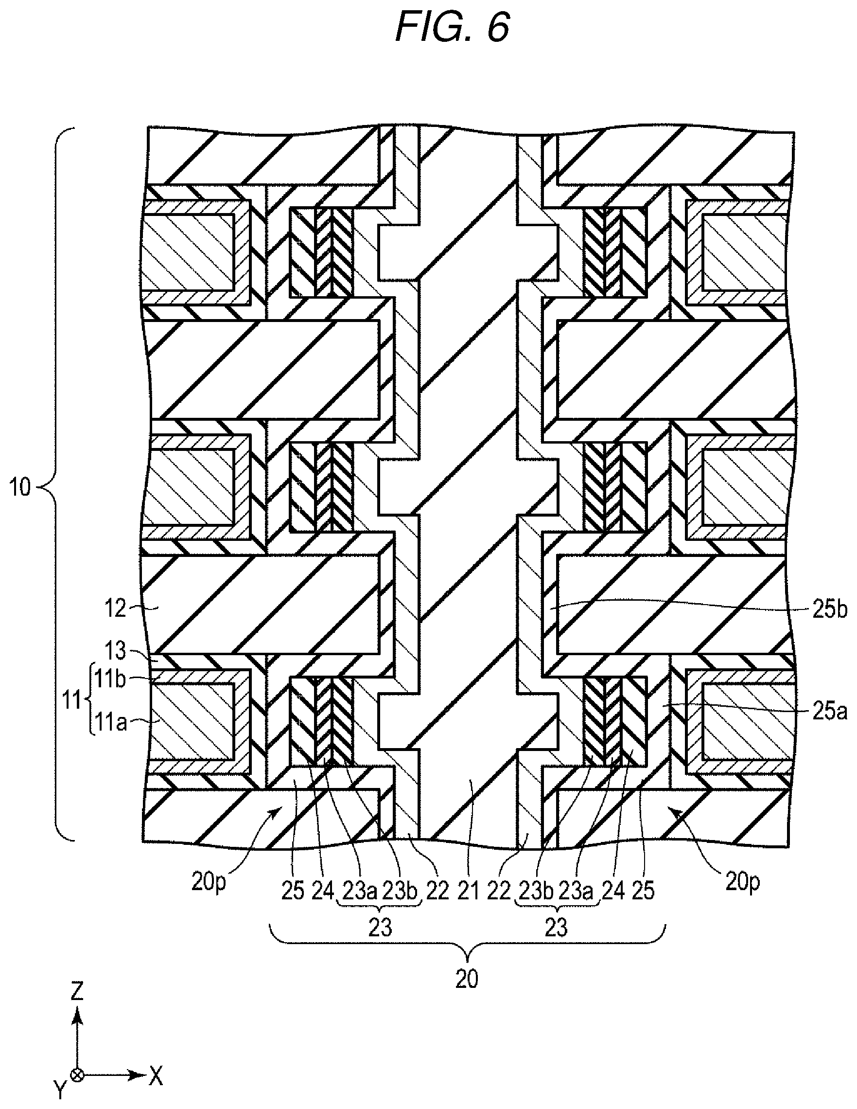 Patent US12568627 Figure 14 – Three dimensional semiconductor memory device with a plurality of tunnel insulating layers in protruding parts