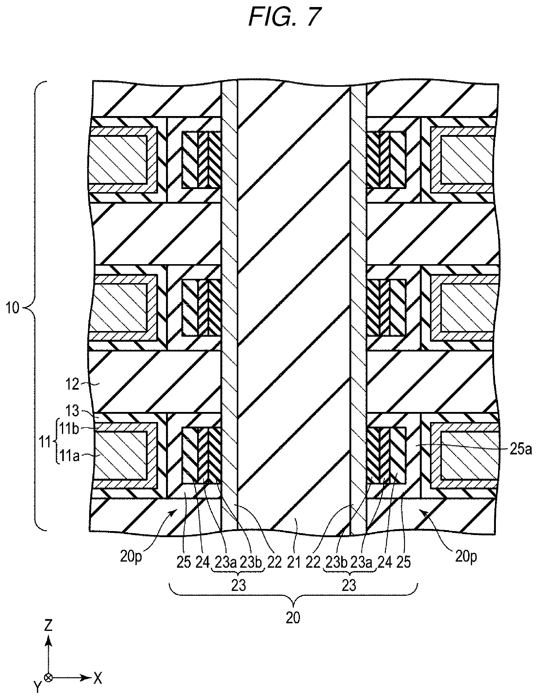 Patent US12568627 Figure 15 – Three dimensional semiconductor memory device with a plurality of tunnel insulating layers in protruding parts