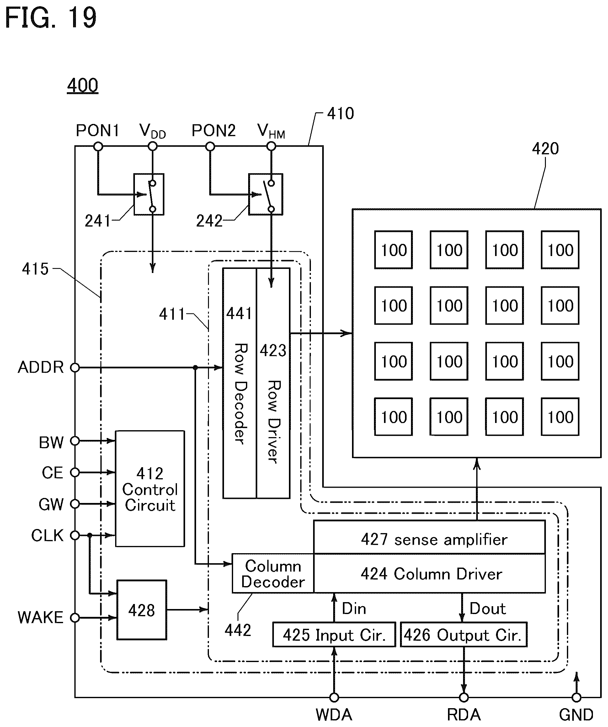 Patent US12568628 Figure 19 – Semiconductor device
