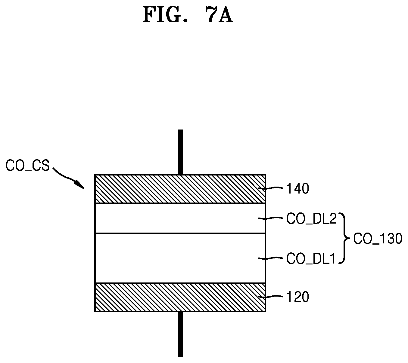 Patent US12568629 Figure 11 – Semiconductor device including a capacitor structure with a dielectric layer structure