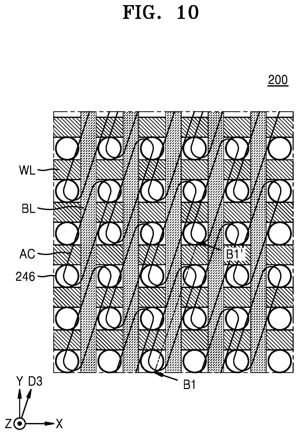 Patent US12568629 Figure 15 – Semiconductor device including a capacitor structure with a dielectric layer structure