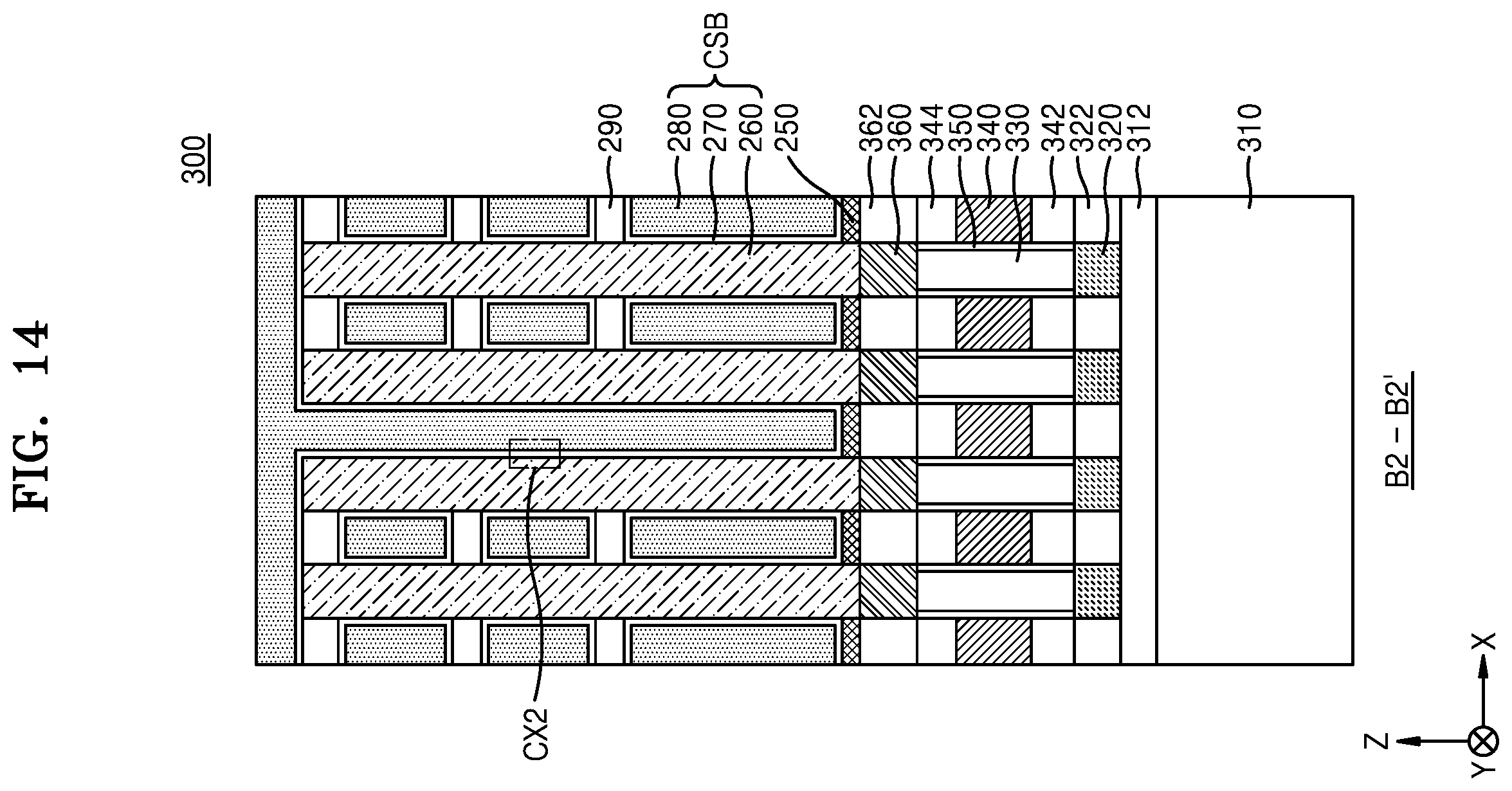 Patent US12568629 Figure 19 – Semiconductor device including a capacitor structure with a dielectric layer structure