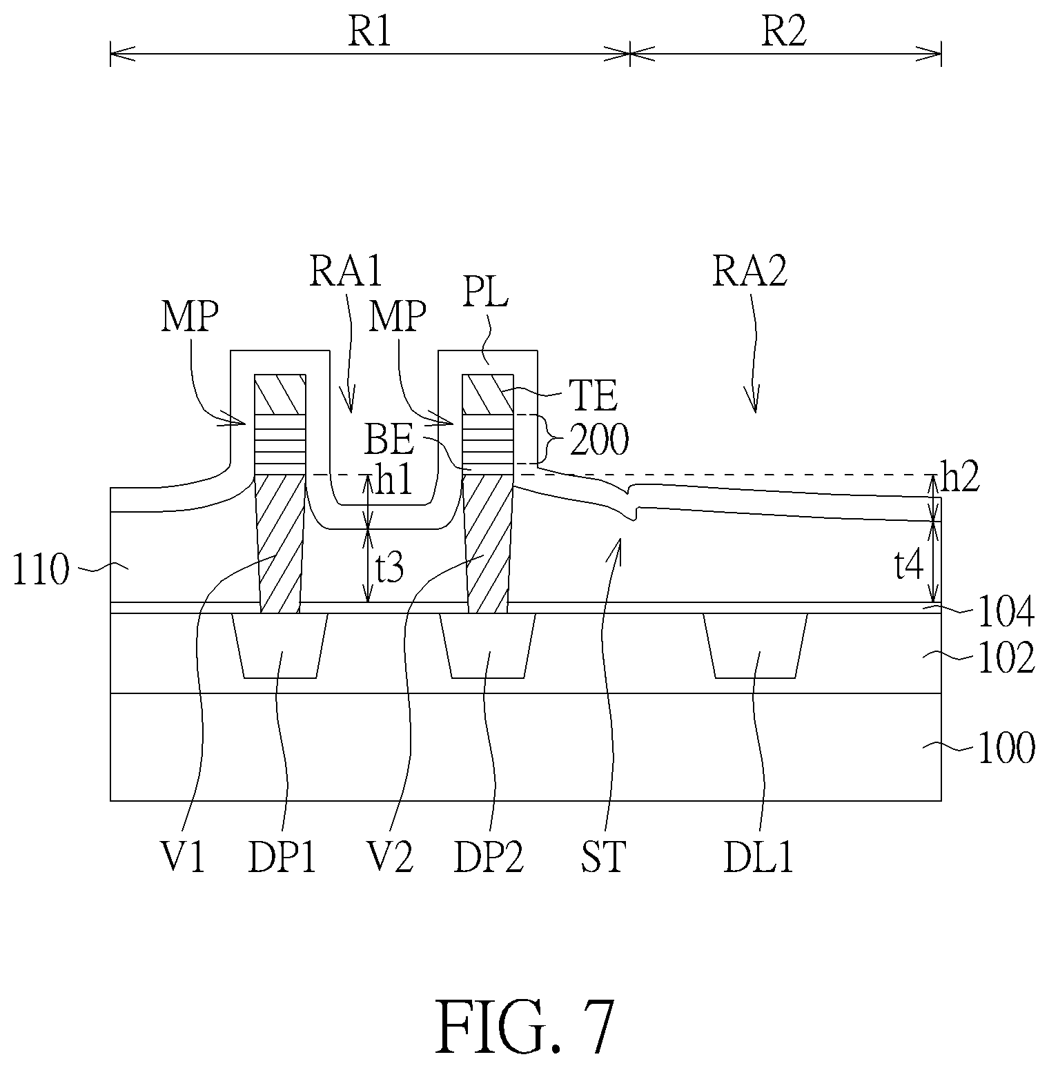 Patent US12568630 Figure 4 – Semiconductor memory device and fabrication method thereof