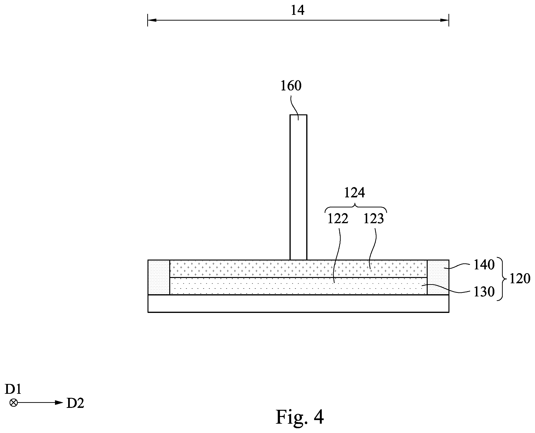 Patent US12568632 Figure 4 – Semiconductor device and method of forming the same