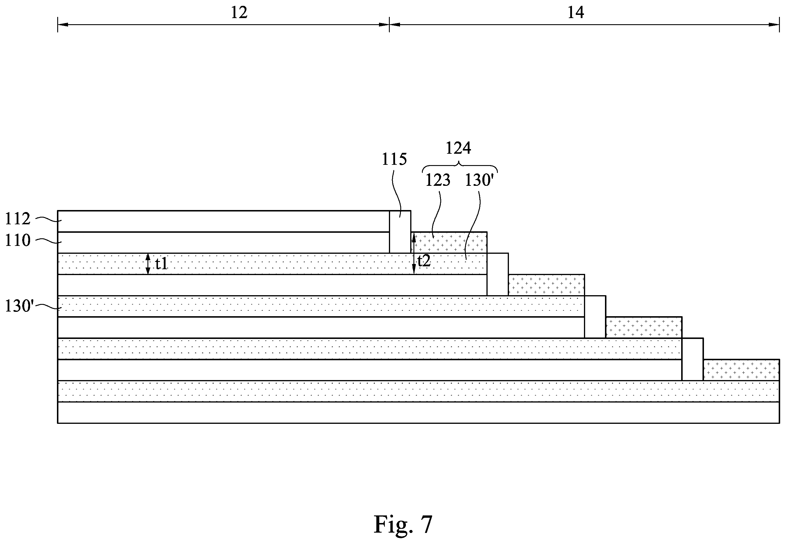 Patent US12568632 Figure 7 – Semiconductor device and method of forming the same