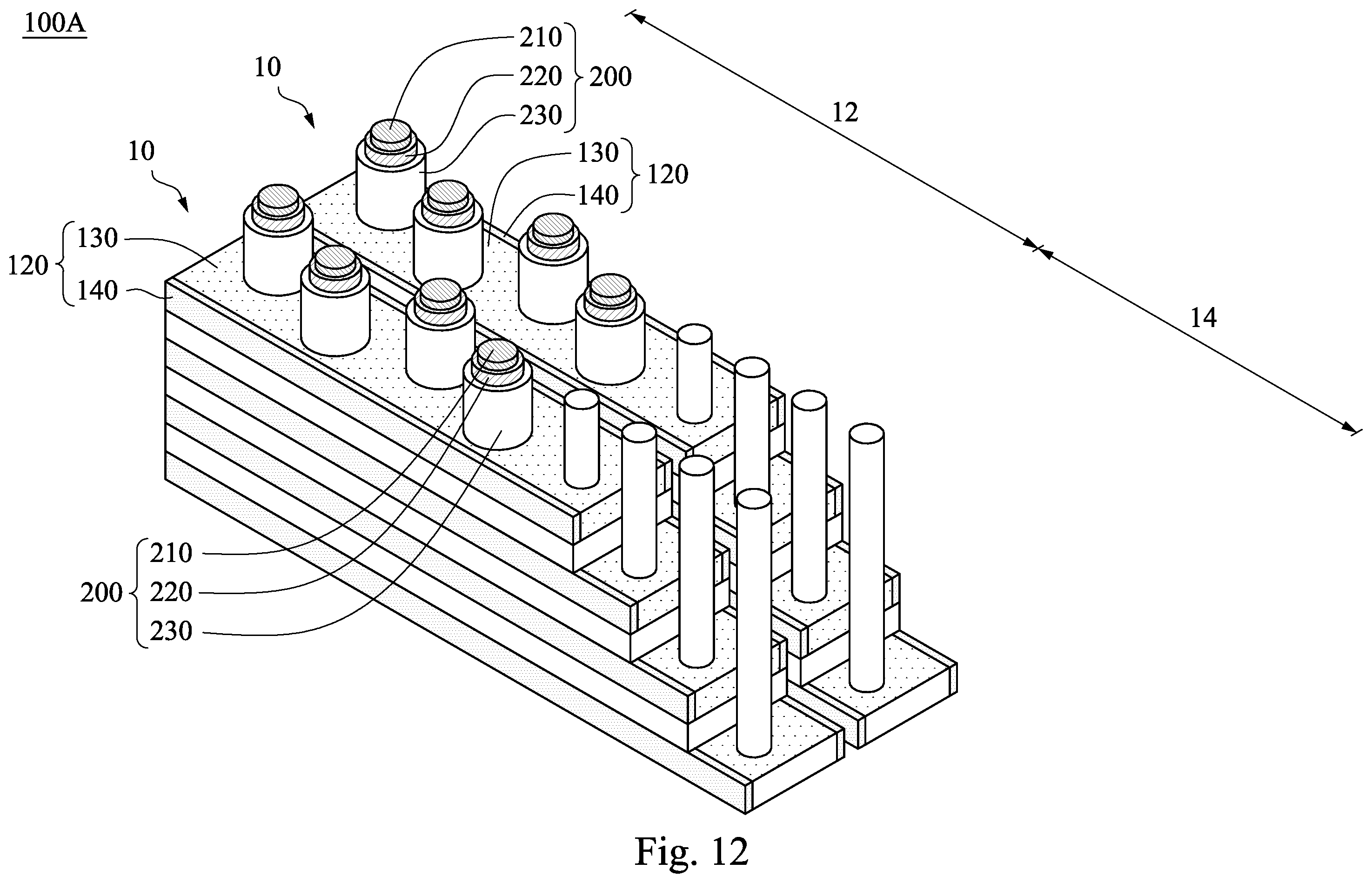 Patent US12568632 Figure 12 – Semiconductor device and method of forming the same