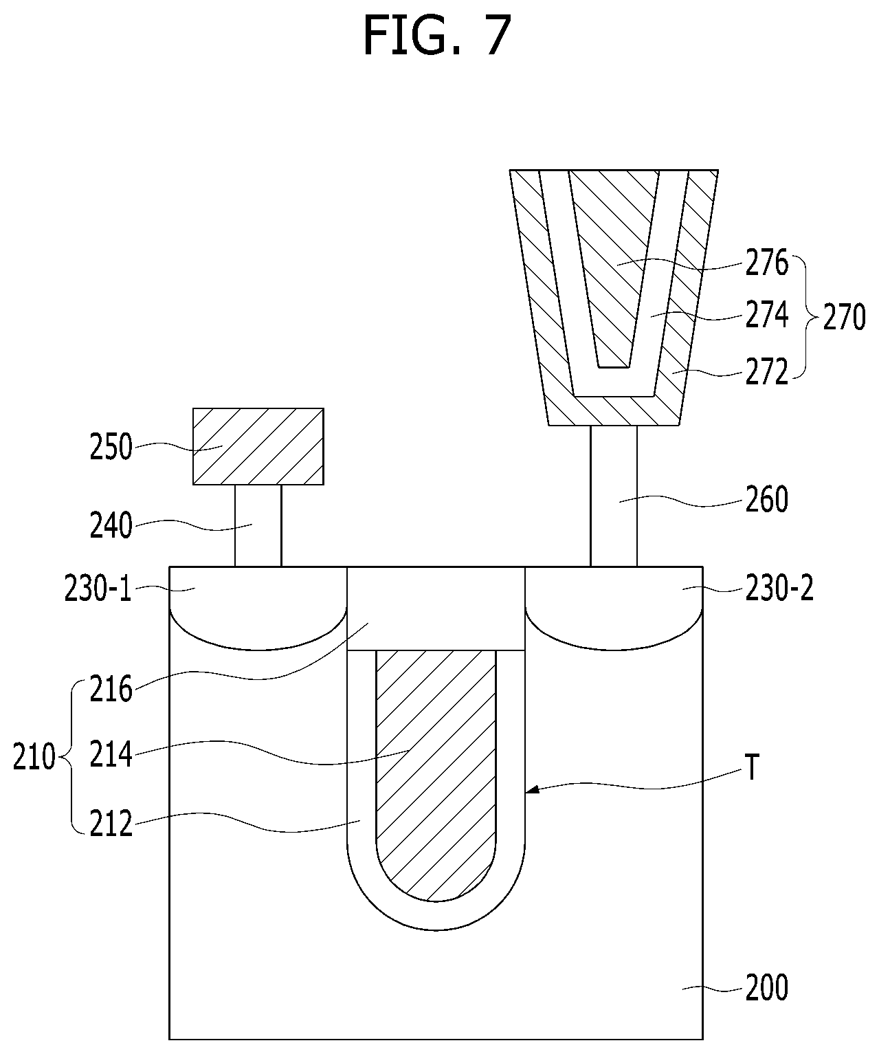 Patent US12568634 Figure 5 – Semiconductor device including capacitor and method for fabricating the same