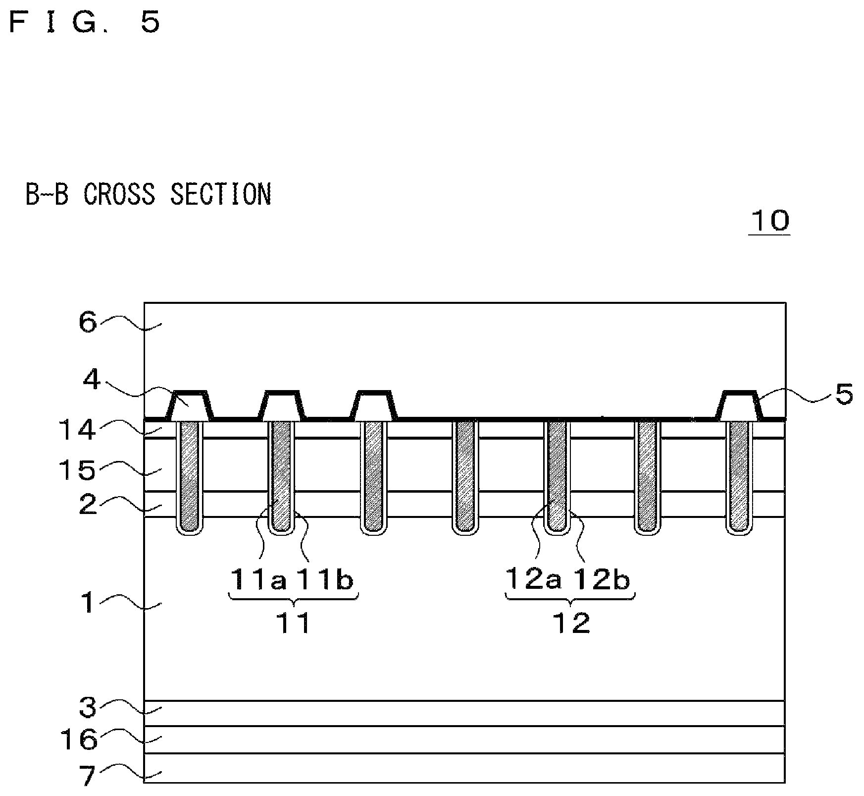 Patent US12568638 Figure 5 – Semiconductor device and power conversion apparatus