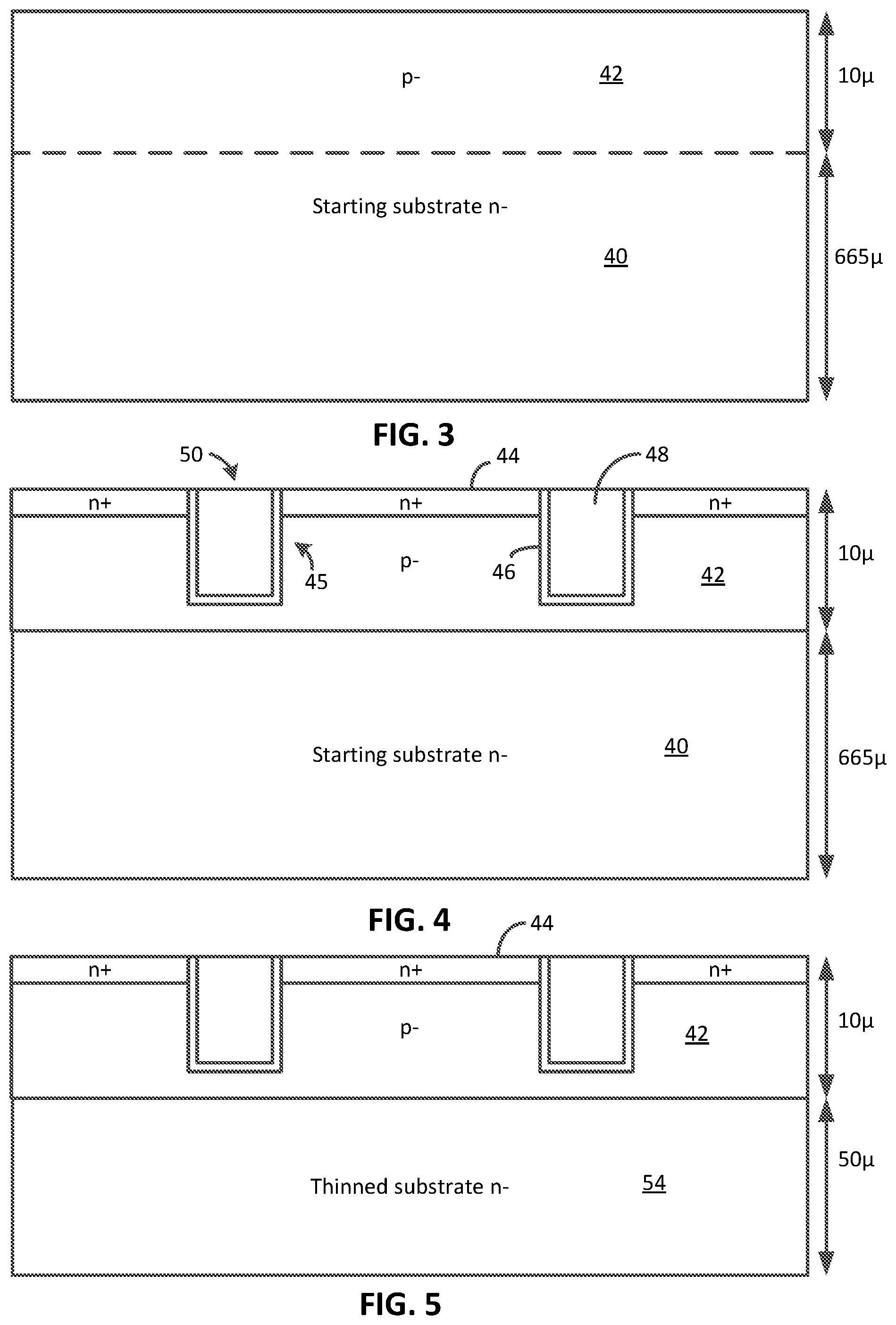 Patent US12568639 Figure 2 – Insulated gate power device with epitaxially grown substrate layers