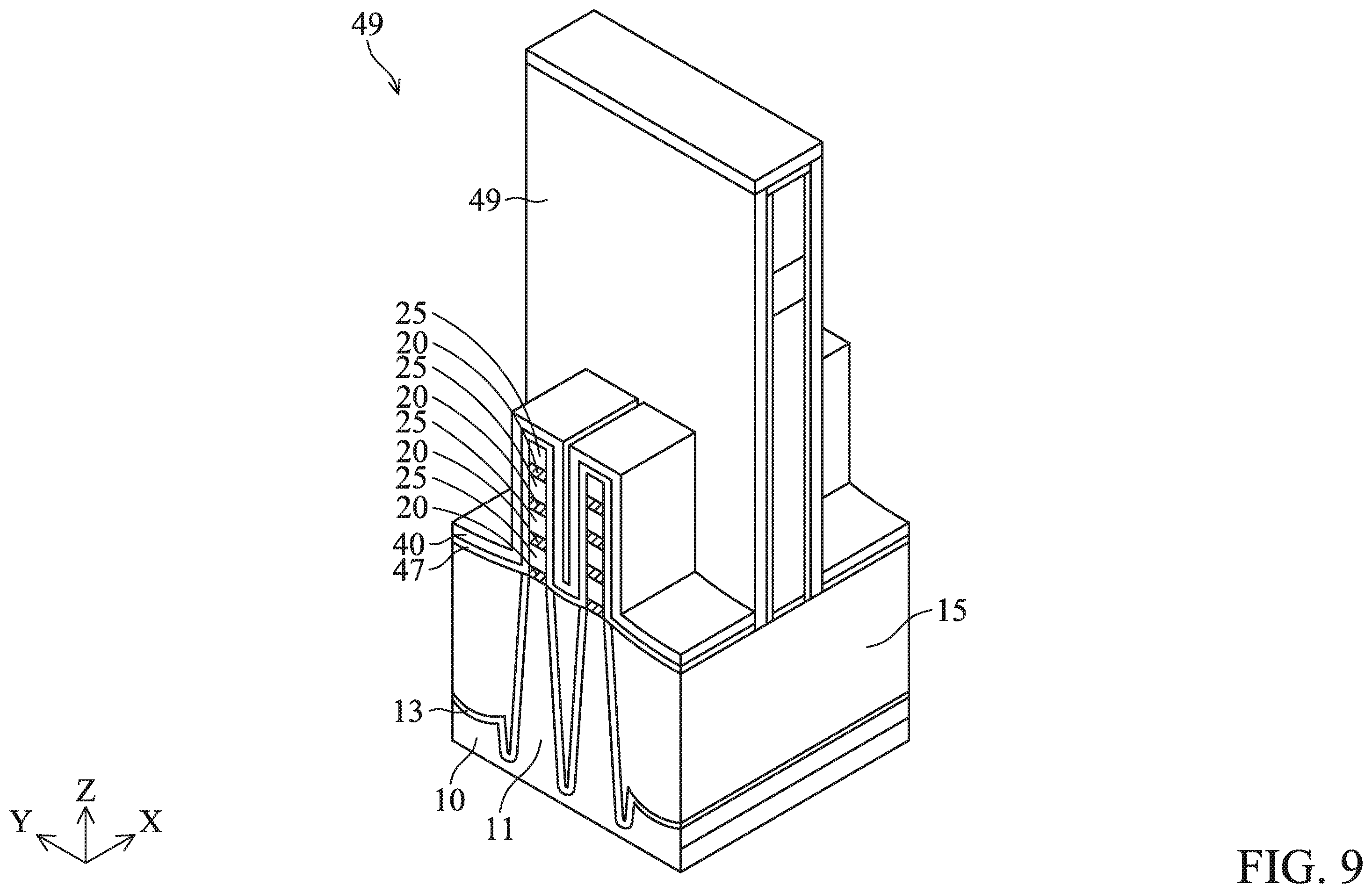 Patent US12568640 Figure 10 – Multi-gate devices with multi-layer inner spacers and fabrication methods thereof