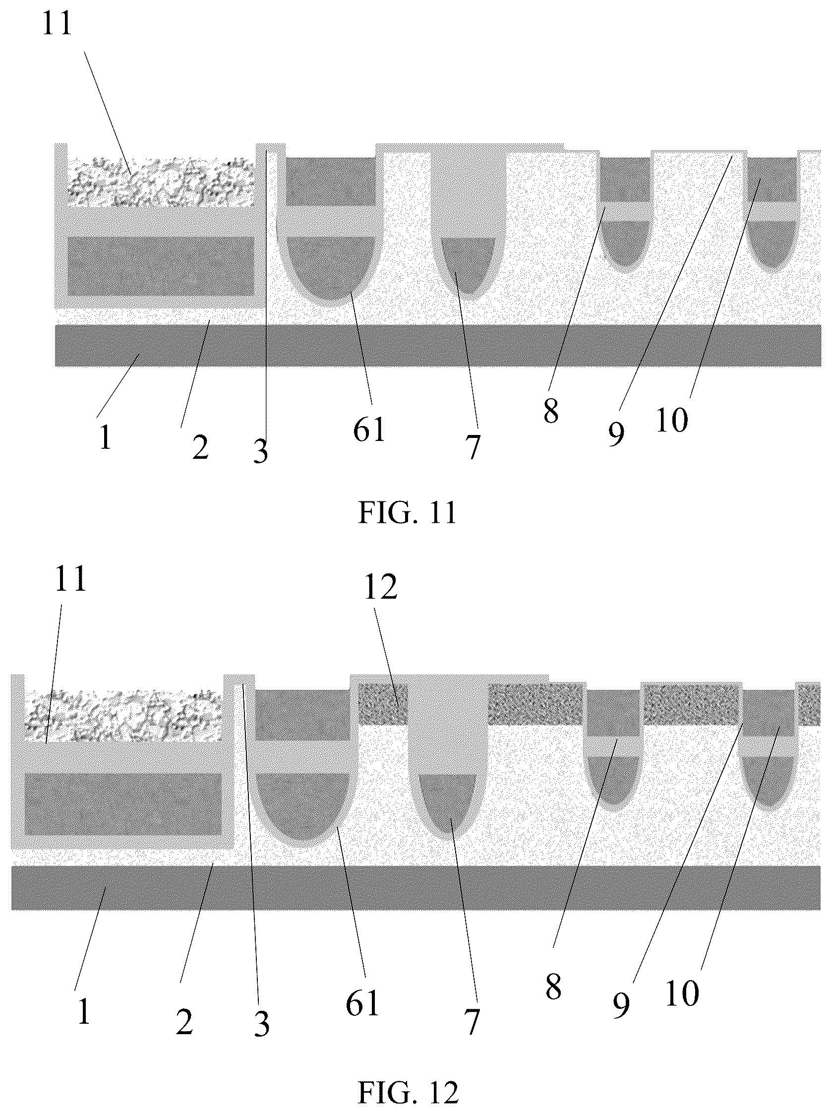 Patent US12568642 Figure 6 – SGT MOSFET device and manufacturing method of contact holes of SGT MOSFET device