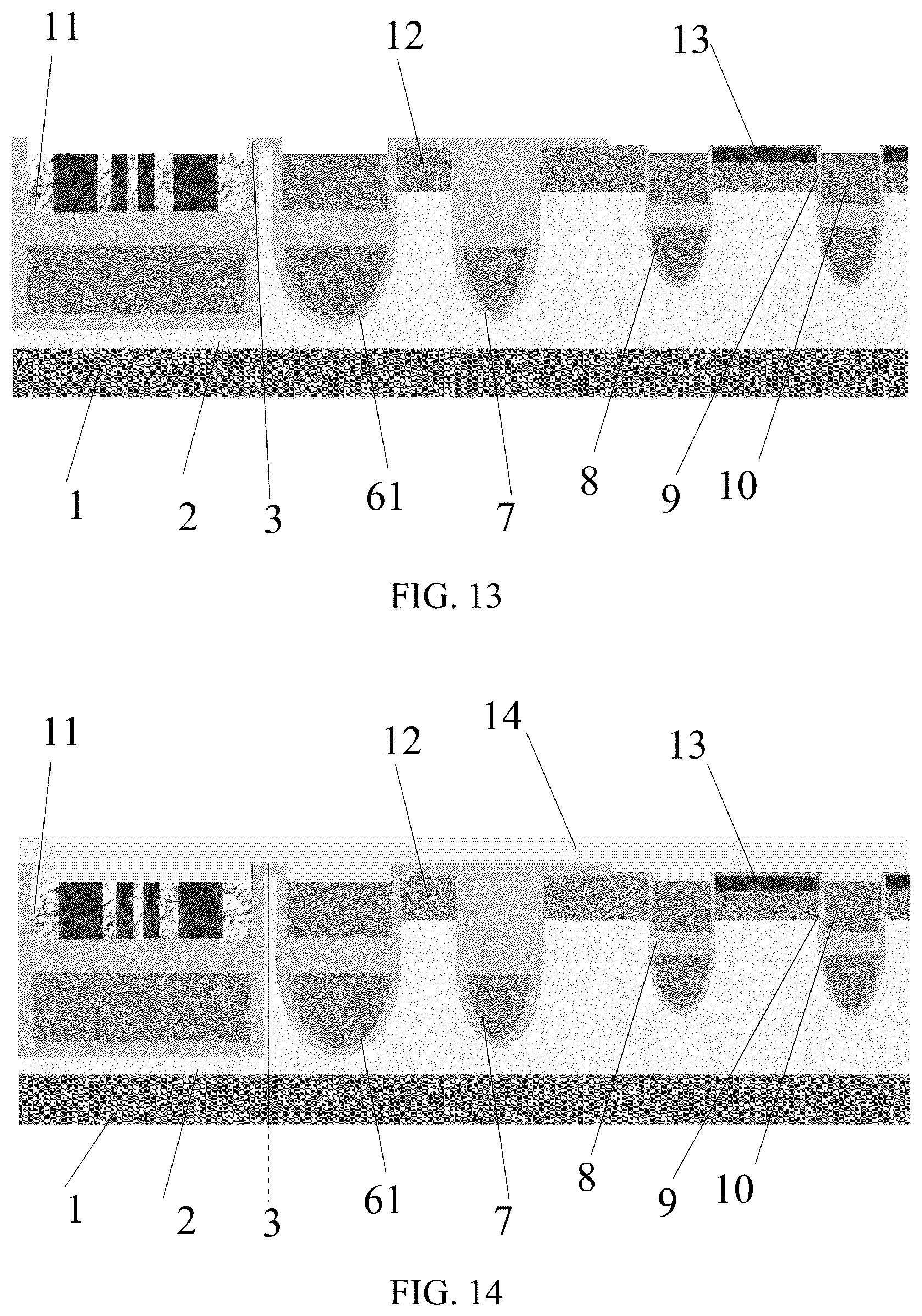 Patent US12568642 Figure 7 – SGT MOSFET device and manufacturing method of contact holes of SGT MOSFET device