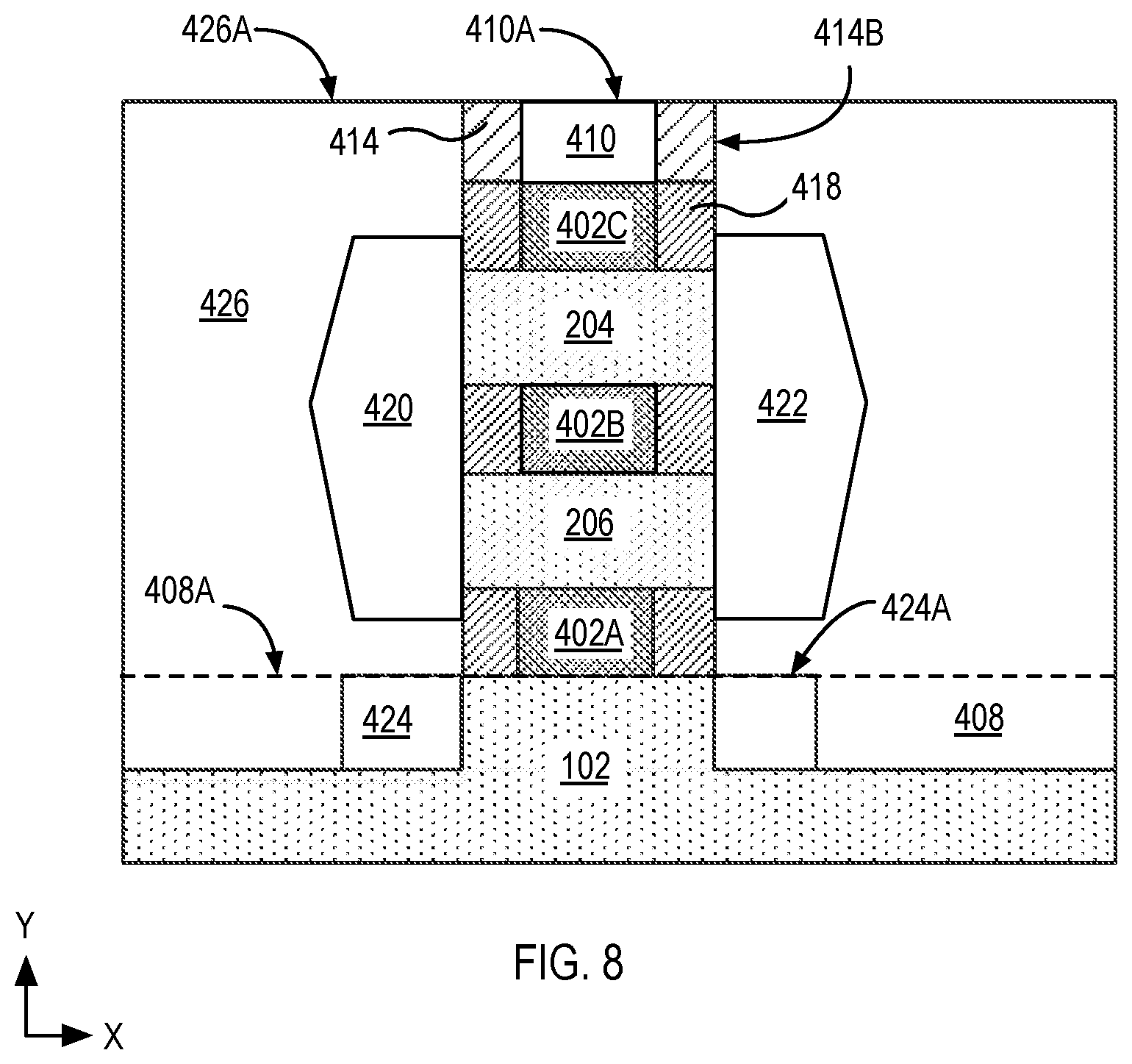Patent US12568643 Figure 10 – Nanowire transistors and methods of fabrication