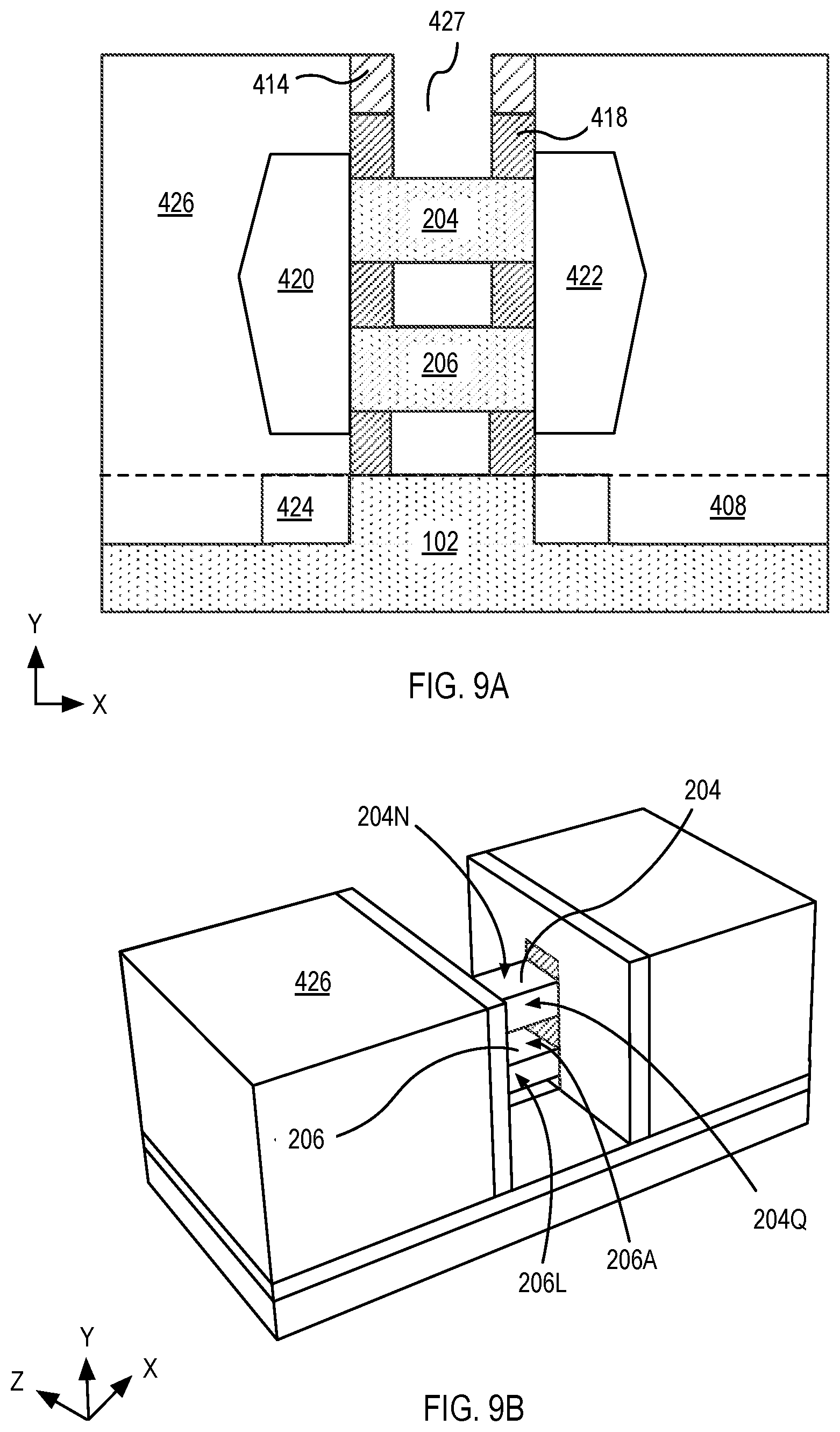 Patent US12568643 Figure 11 – Nanowire transistors and methods of fabrication