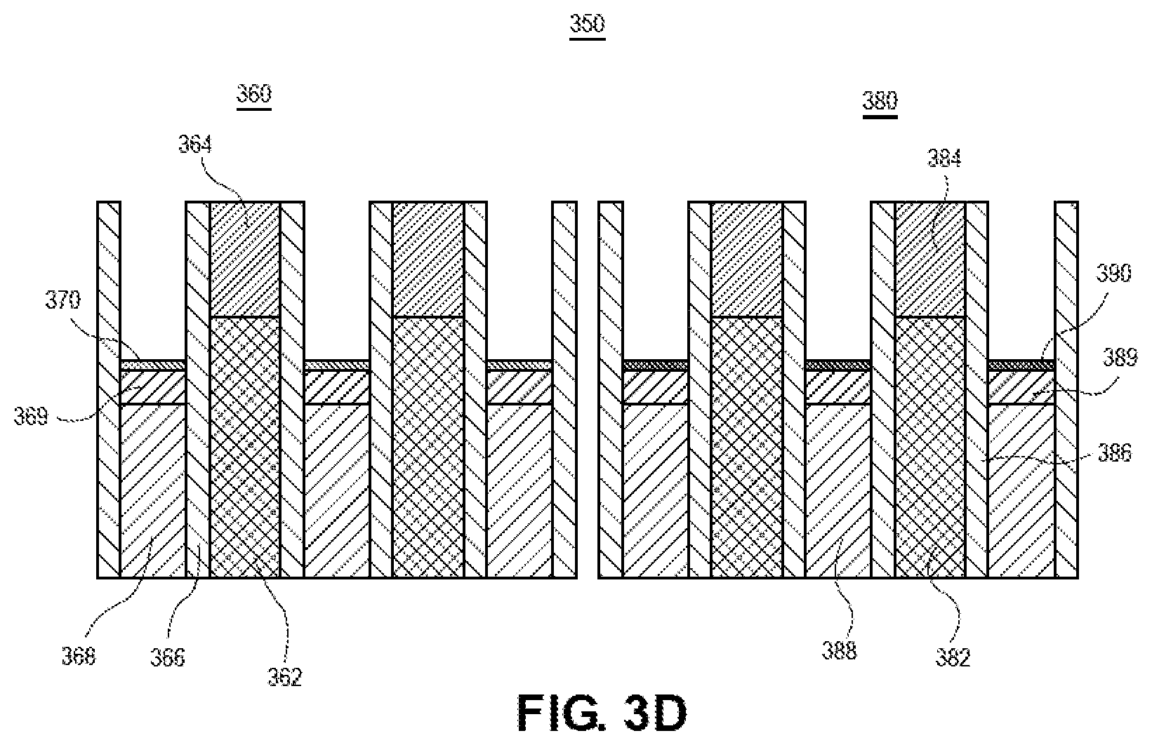 Patent US12568644 Figure 6 – Contact over active gate structures with trench contact layers for advanced integrated circuit structure fabrication