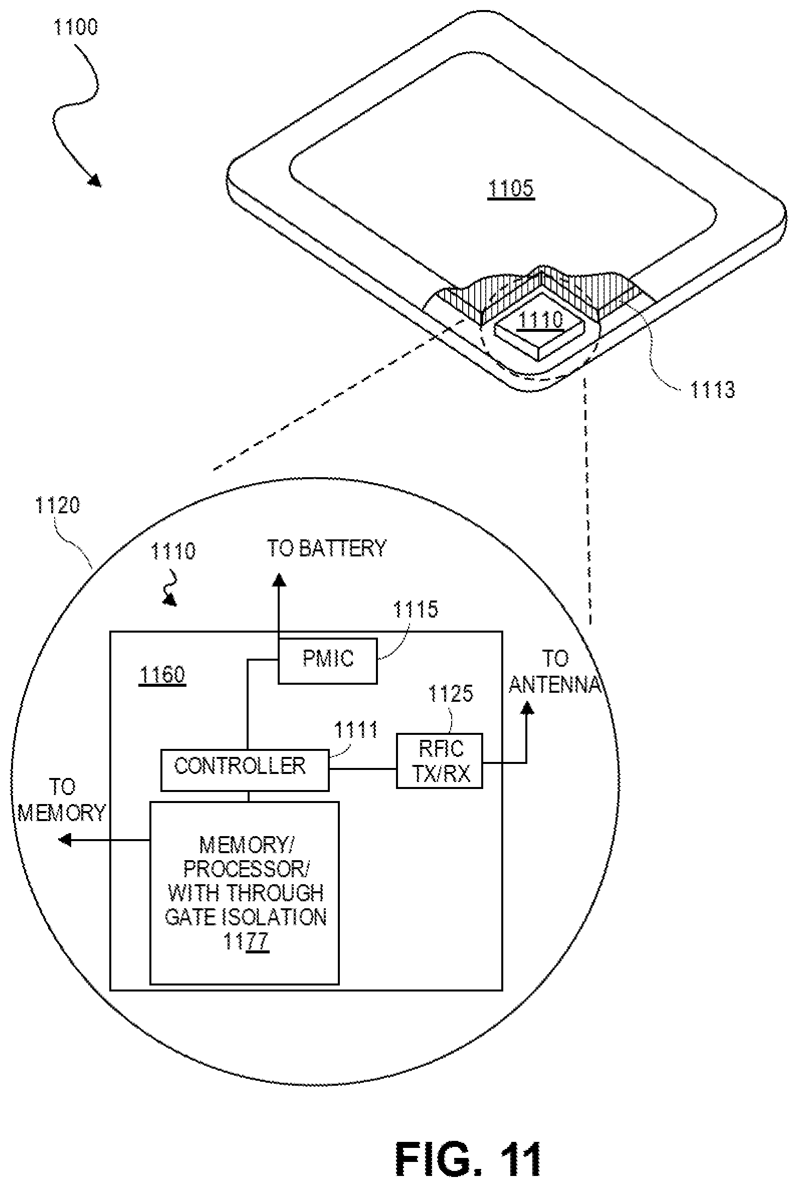 Patent US12568644 Figure 18 – Contact over active gate structures with trench contact layers for advanced integrated circuit structure fabrication