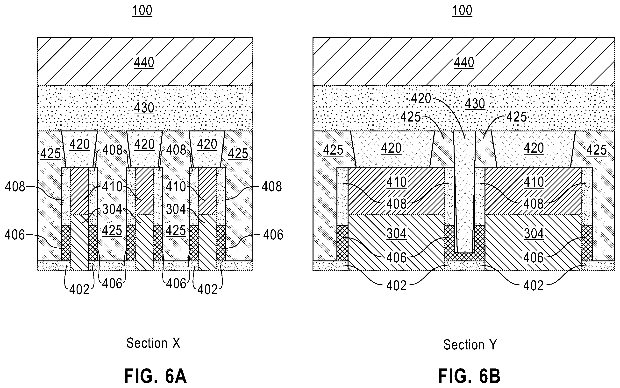 Patent US12568645 Figure 6 – Vertical field effect transistor with self-aligned backside trench epitaxy