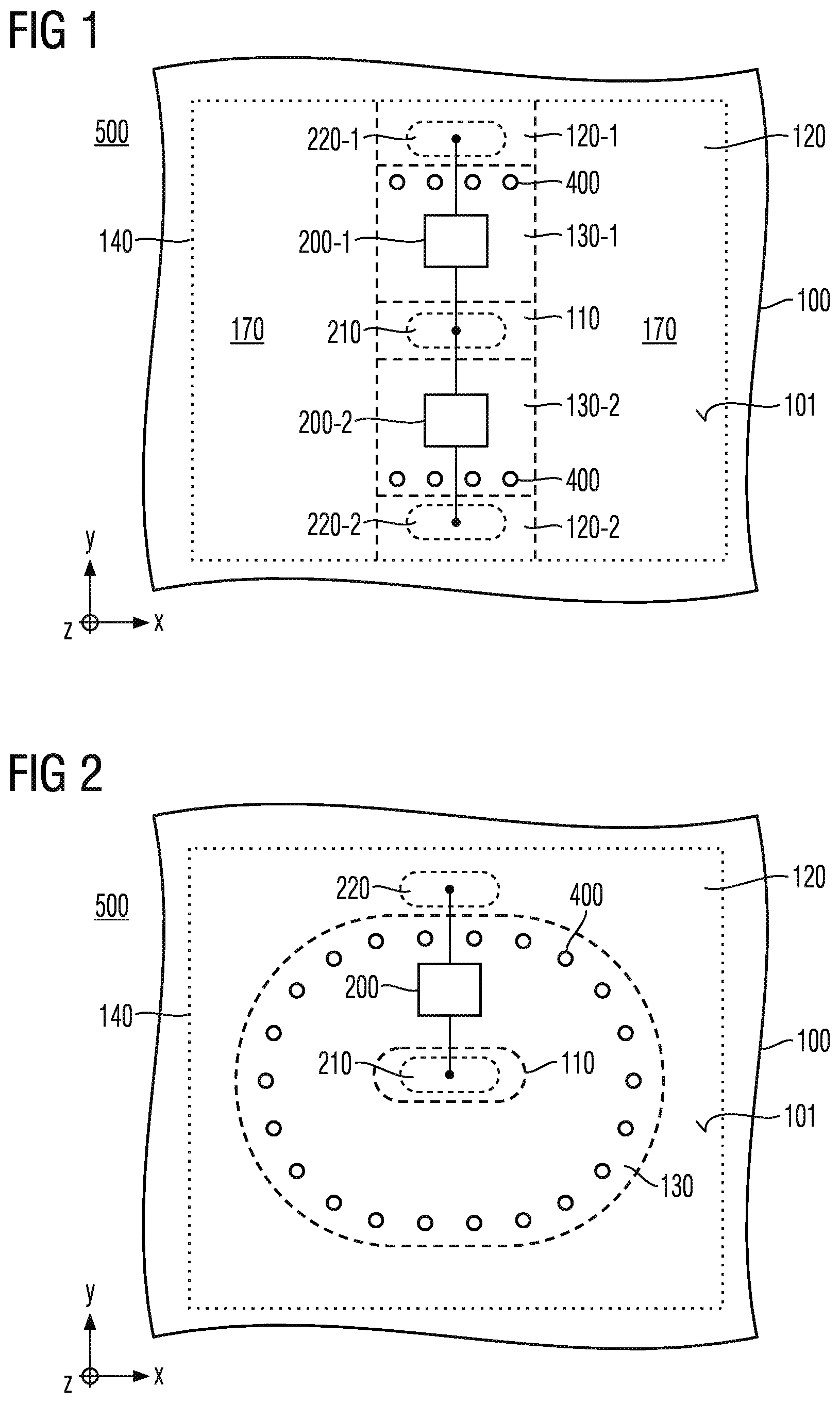 Patent US12568646 Figure 1 – Semiconductor device with trench isolation structures in a transition region and method of manufacturing