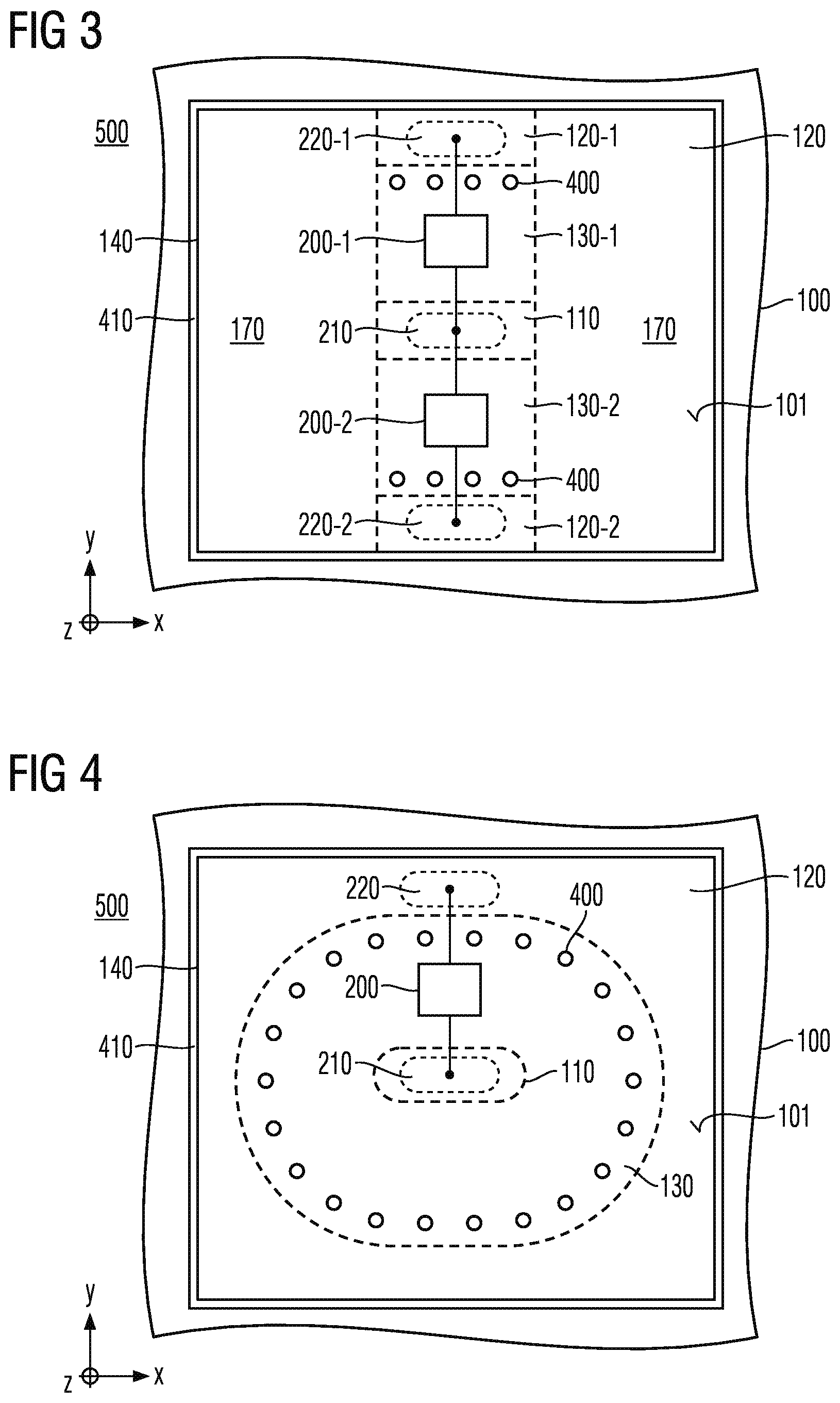 Patent US12568646 Figure 2 – Semiconductor device with trench isolation structures in a transition region and method of manufacturing