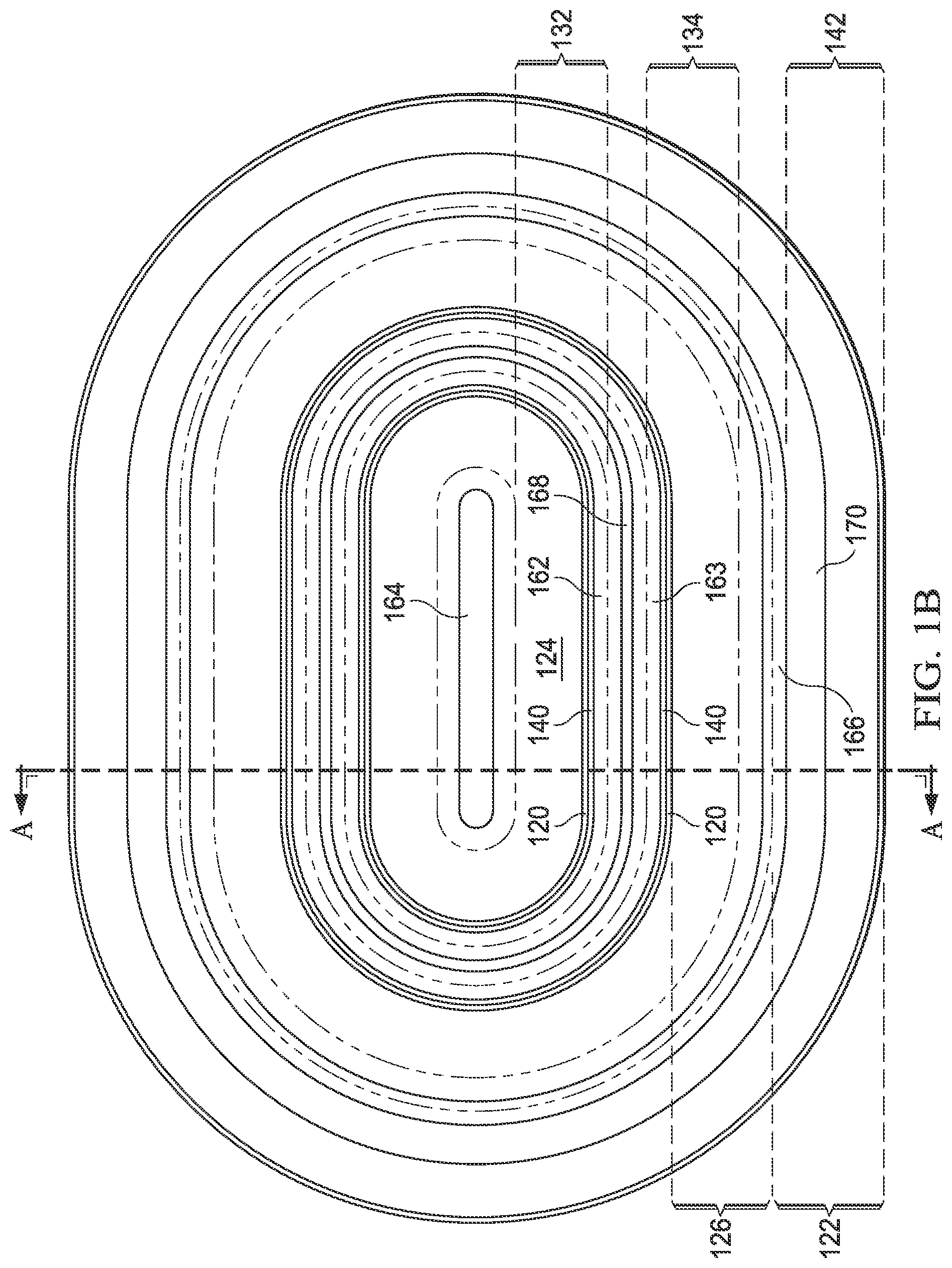 Patent US12568647 Figure 2 – Bird's beak profile of field oxide region