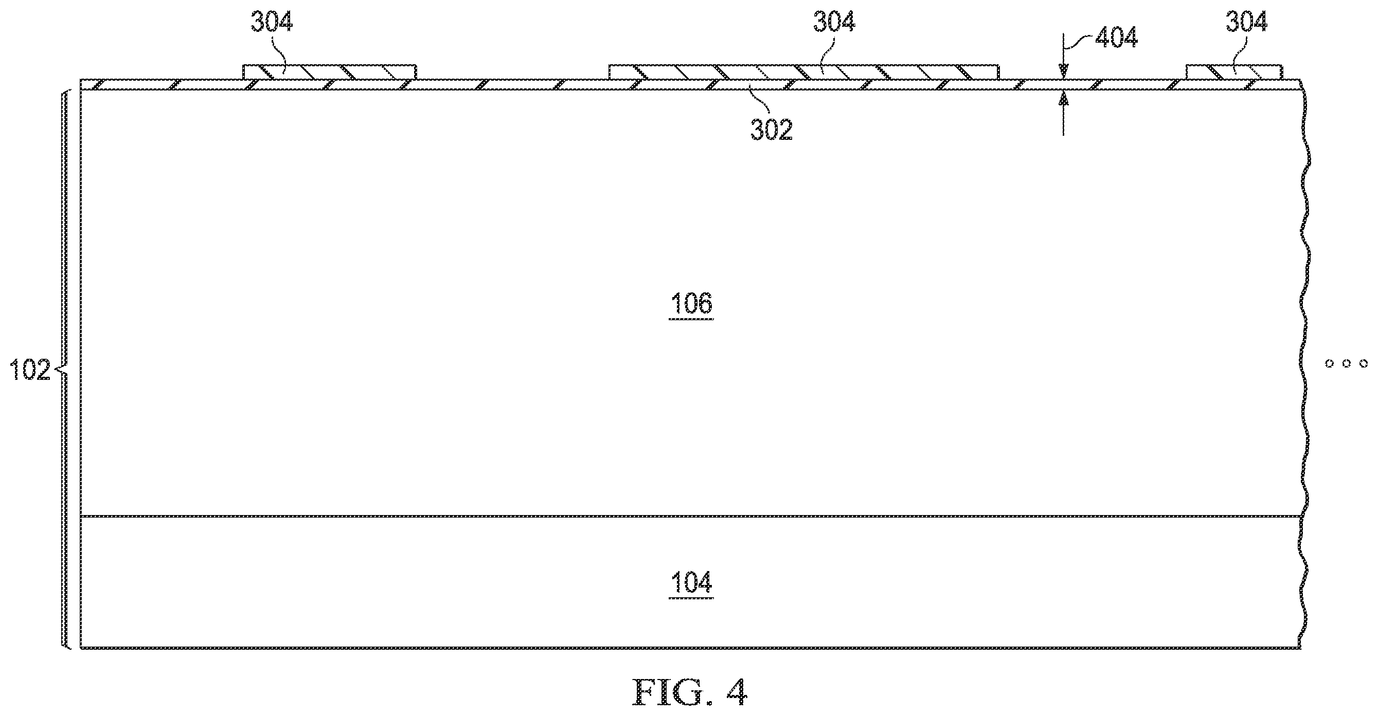 Patent US12568647 Figure 5 – Bird's beak profile of field oxide region