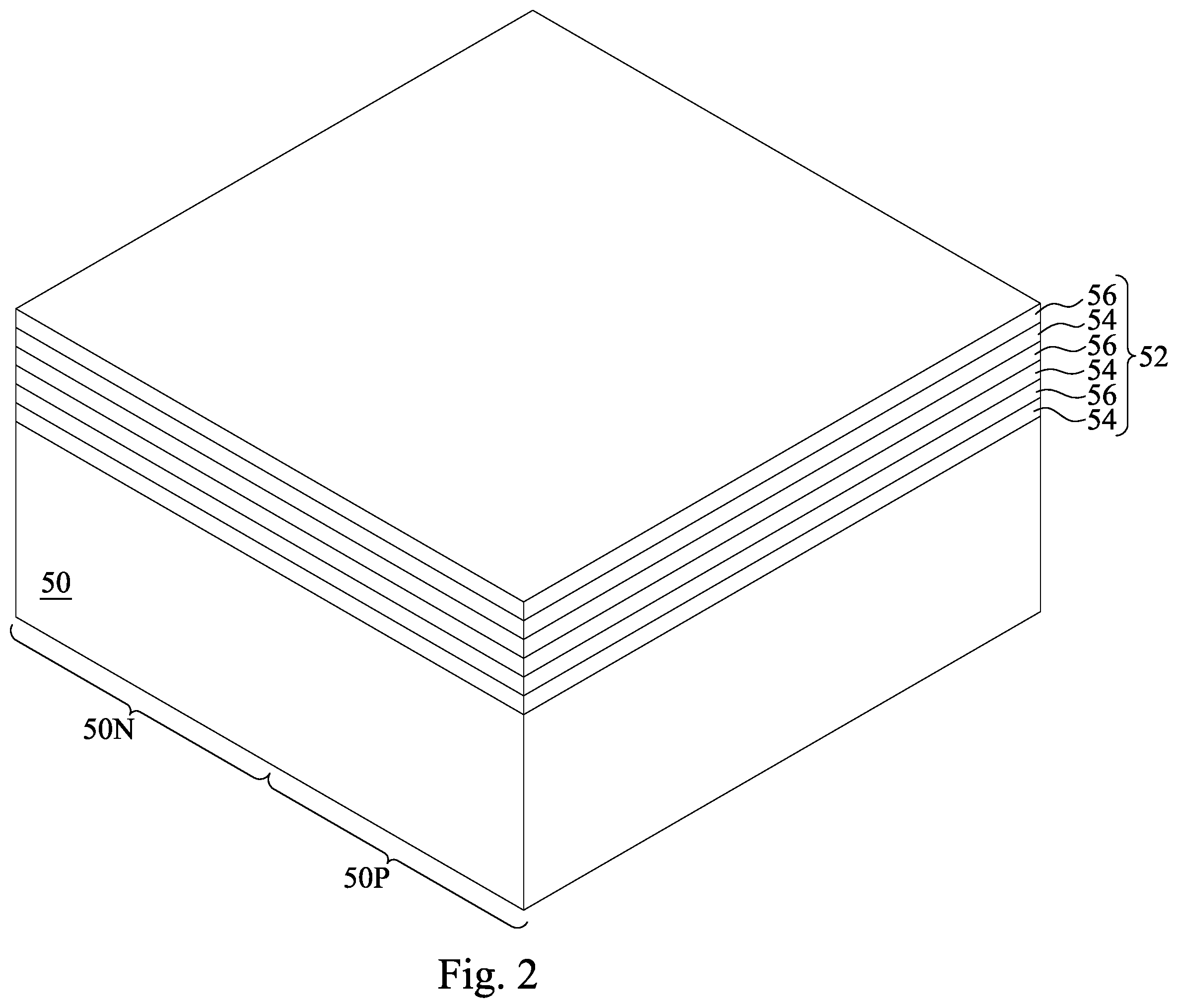 Patent US12568648 Figure 2 – Backside source/drain contacts and methods of forming the same