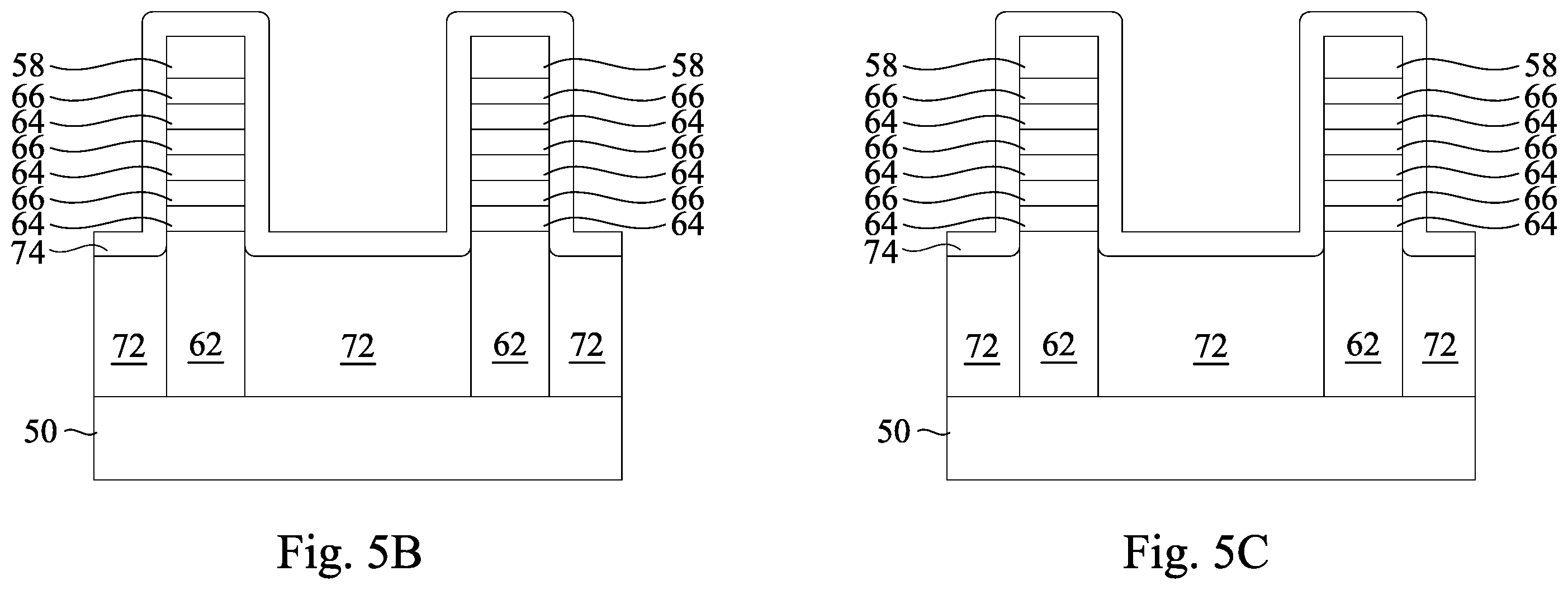 Patent US12568648 Figure 6 – Backside source/drain contacts and methods of forming the same