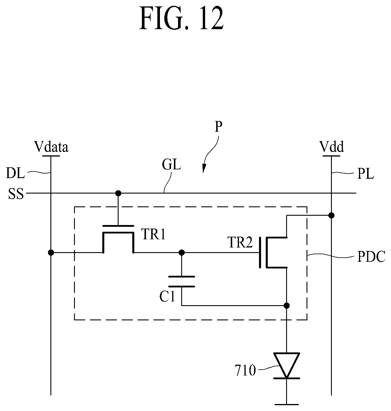 Patent US12568649 Figure 11 – Thin film transistor, fabricating method thereof and display device comprising the same