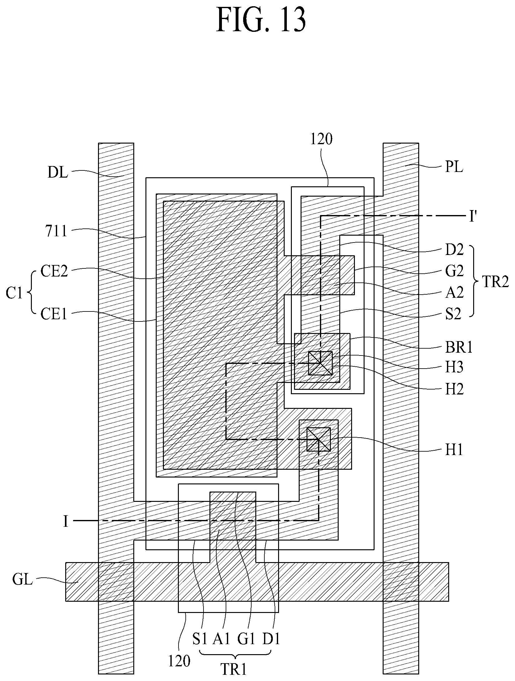 Patent US12568649 Figure 12 – Thin film transistor, fabricating method thereof and display device comprising the same