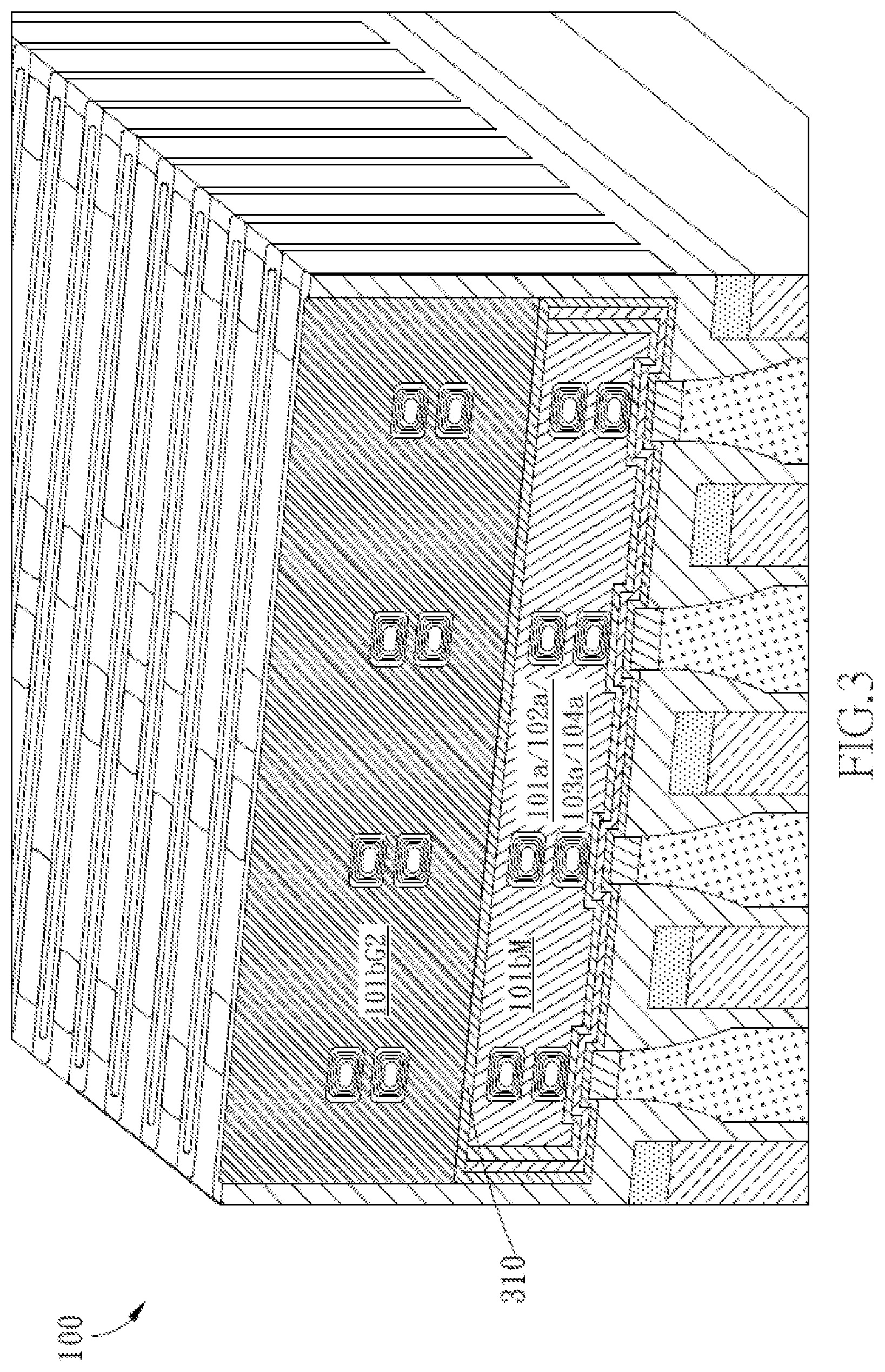 Patent US12568651 Figure 3 – Semiconductor structure having stacked gates and method of manufacture thereof