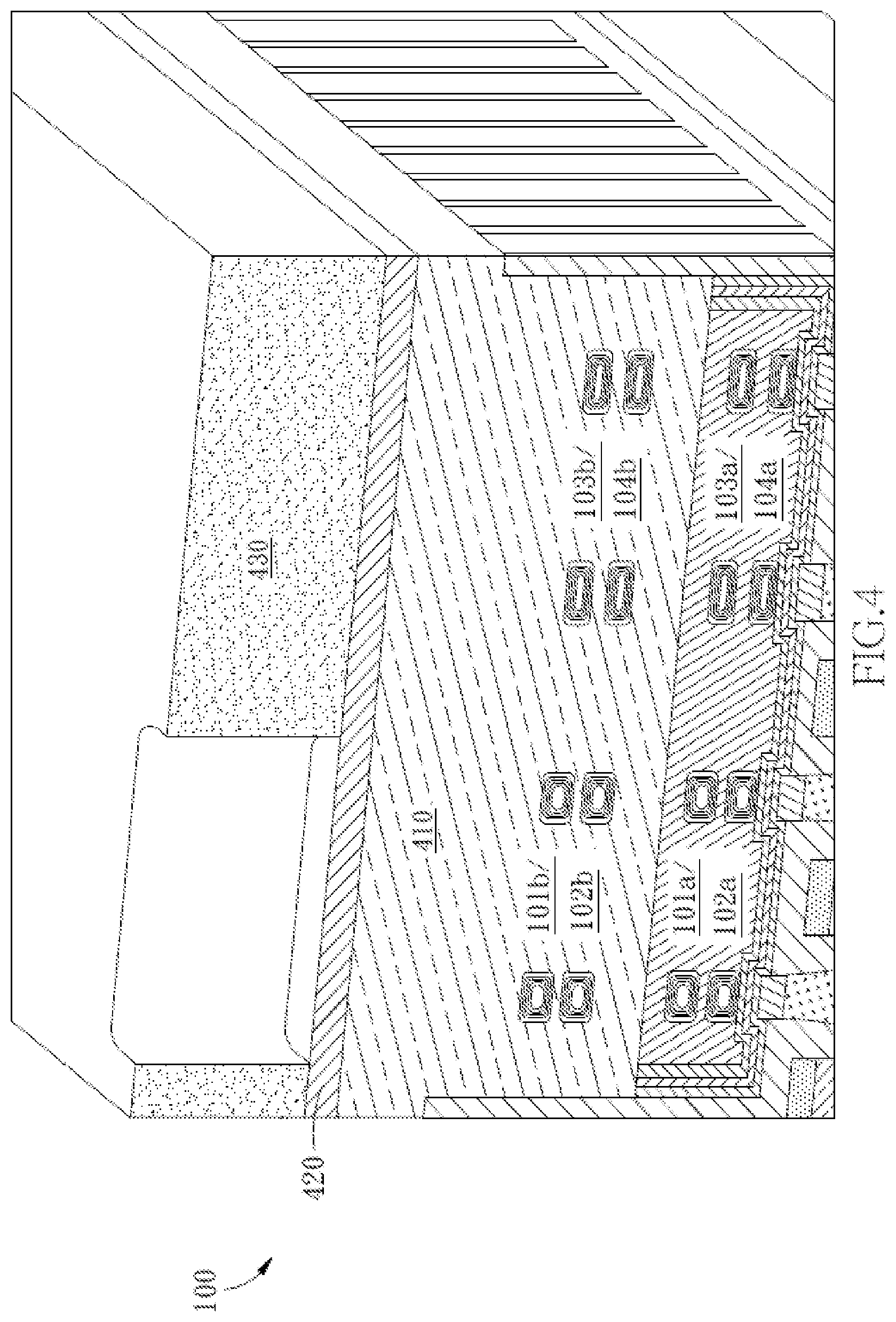 Patent US12568651 Figure 4 – Semiconductor structure having stacked gates and method of manufacture thereof