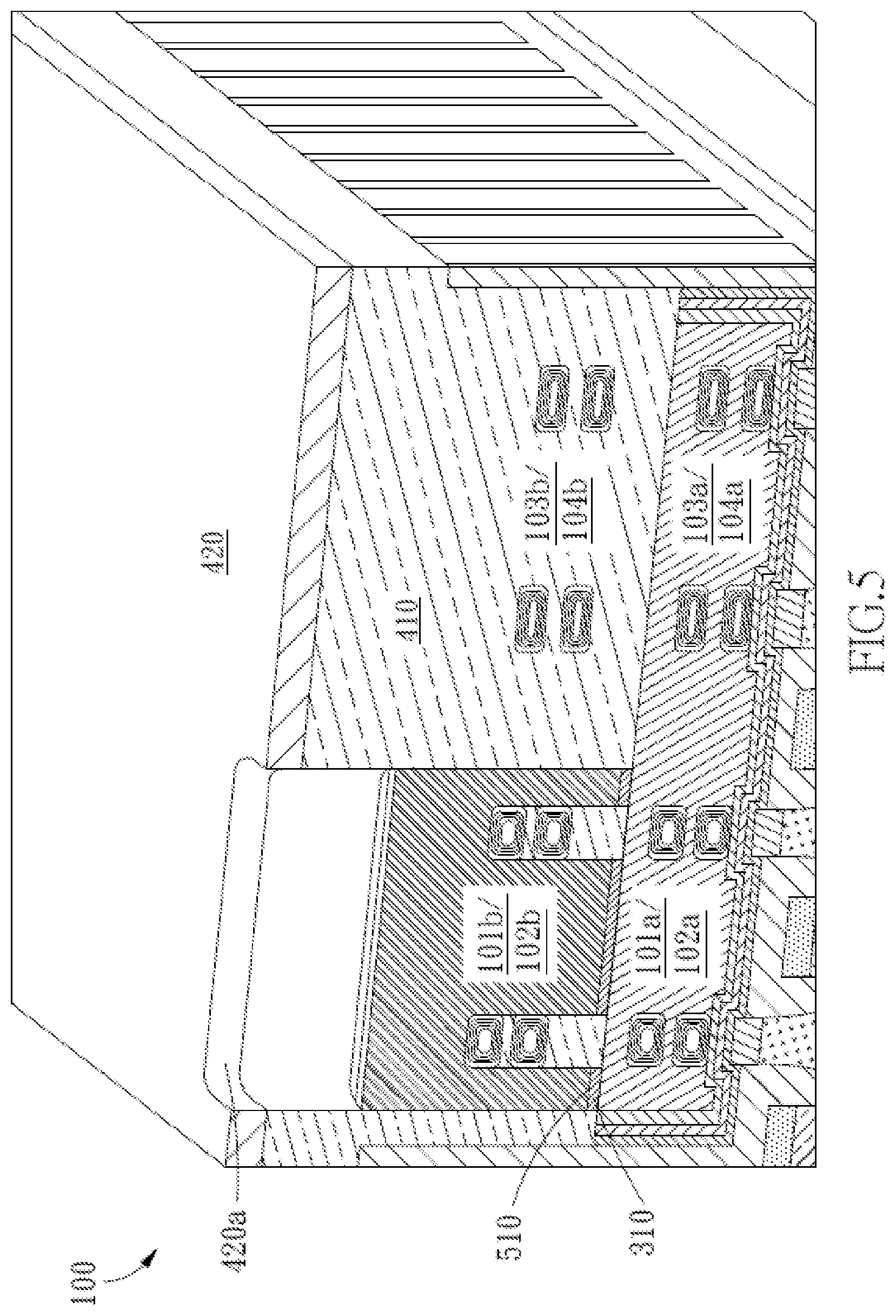 Patent US12568651 Figure 5 – Semiconductor structure having stacked gates and method of manufacture thereof