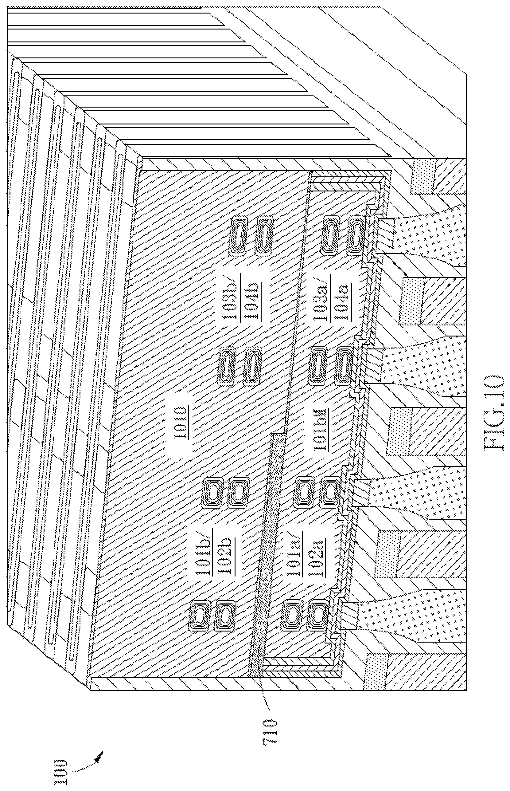 Patent US12568651 Figure 10 – Semiconductor structure having stacked gates and method of manufacture thereof