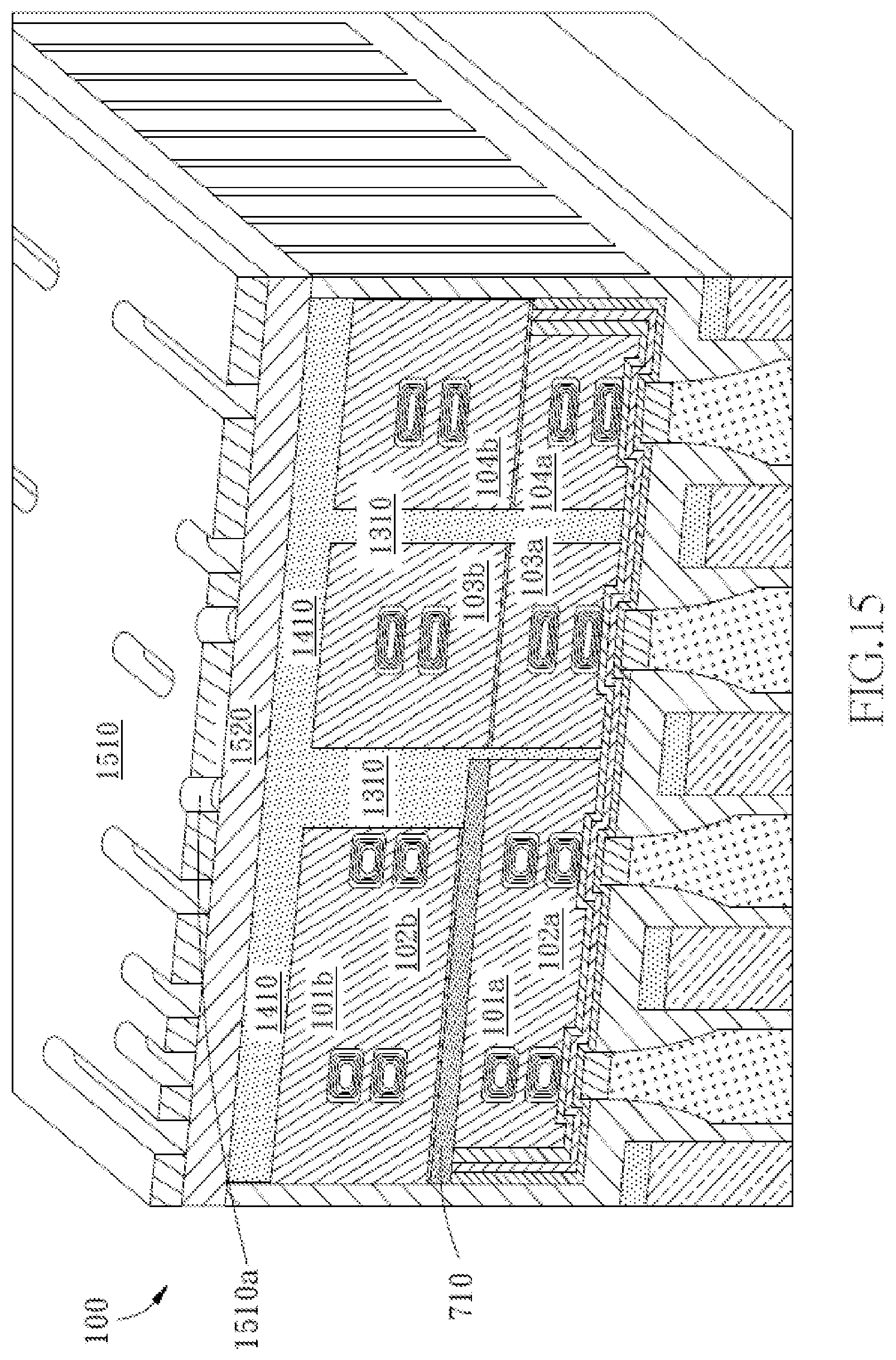 Patent US12568651 Figure 15 – Semiconductor structure having stacked gates and method of manufacture thereof