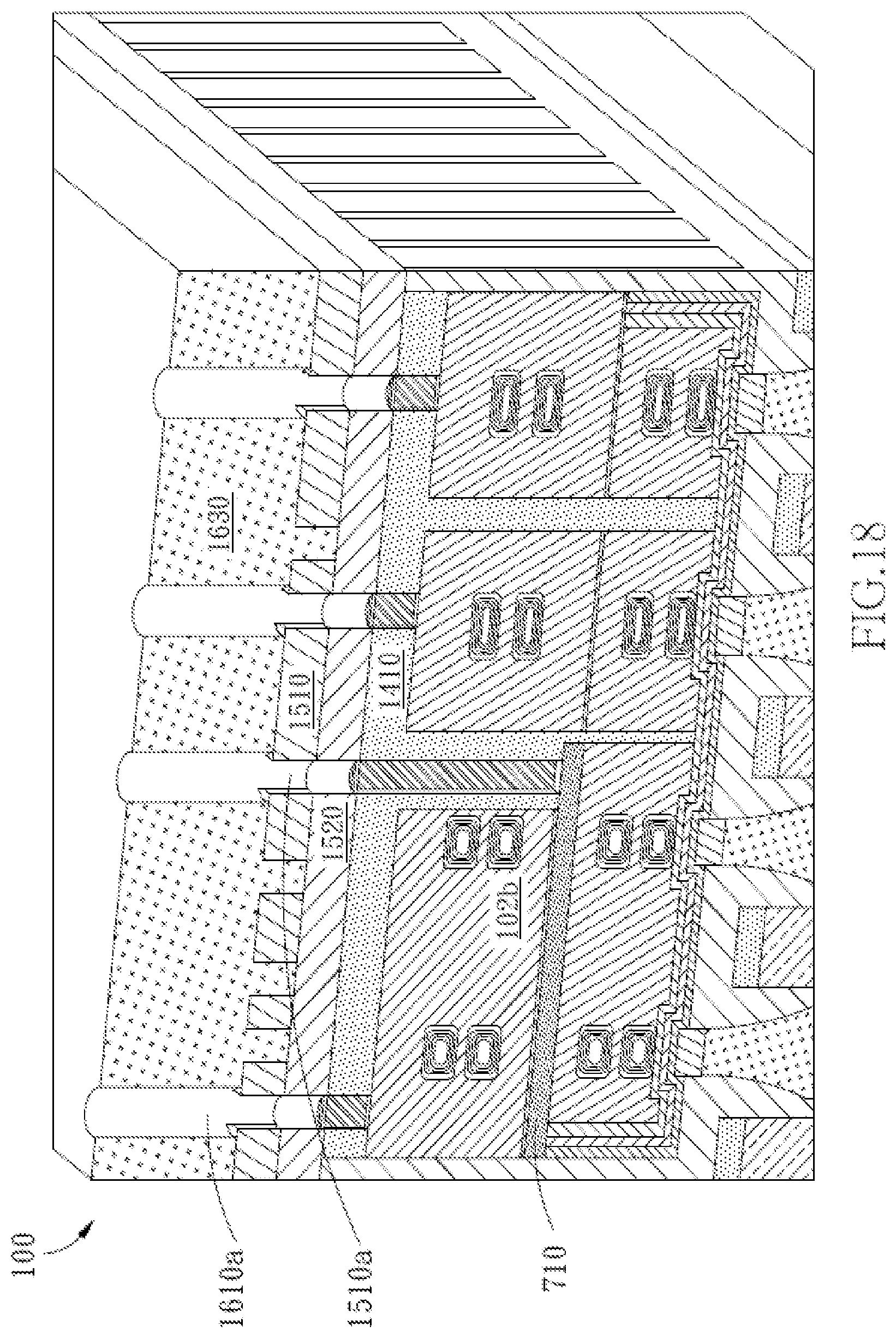 Patent US12568651 Figure 18 – Semiconductor structure having stacked gates and method of manufacture thereof