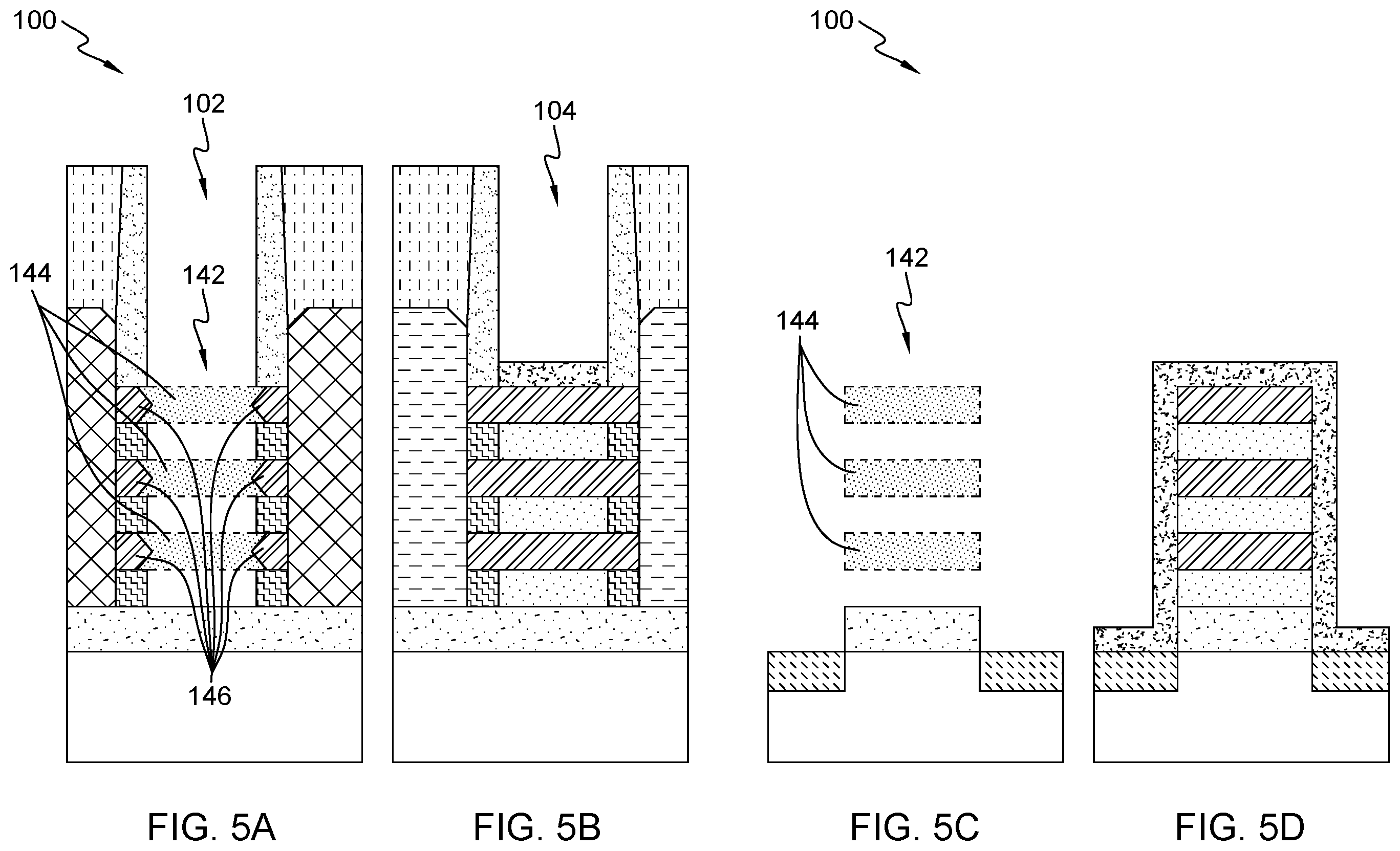 Patent US12568652 Figure 5 – Forming gate all around device with silicon-germanium channel