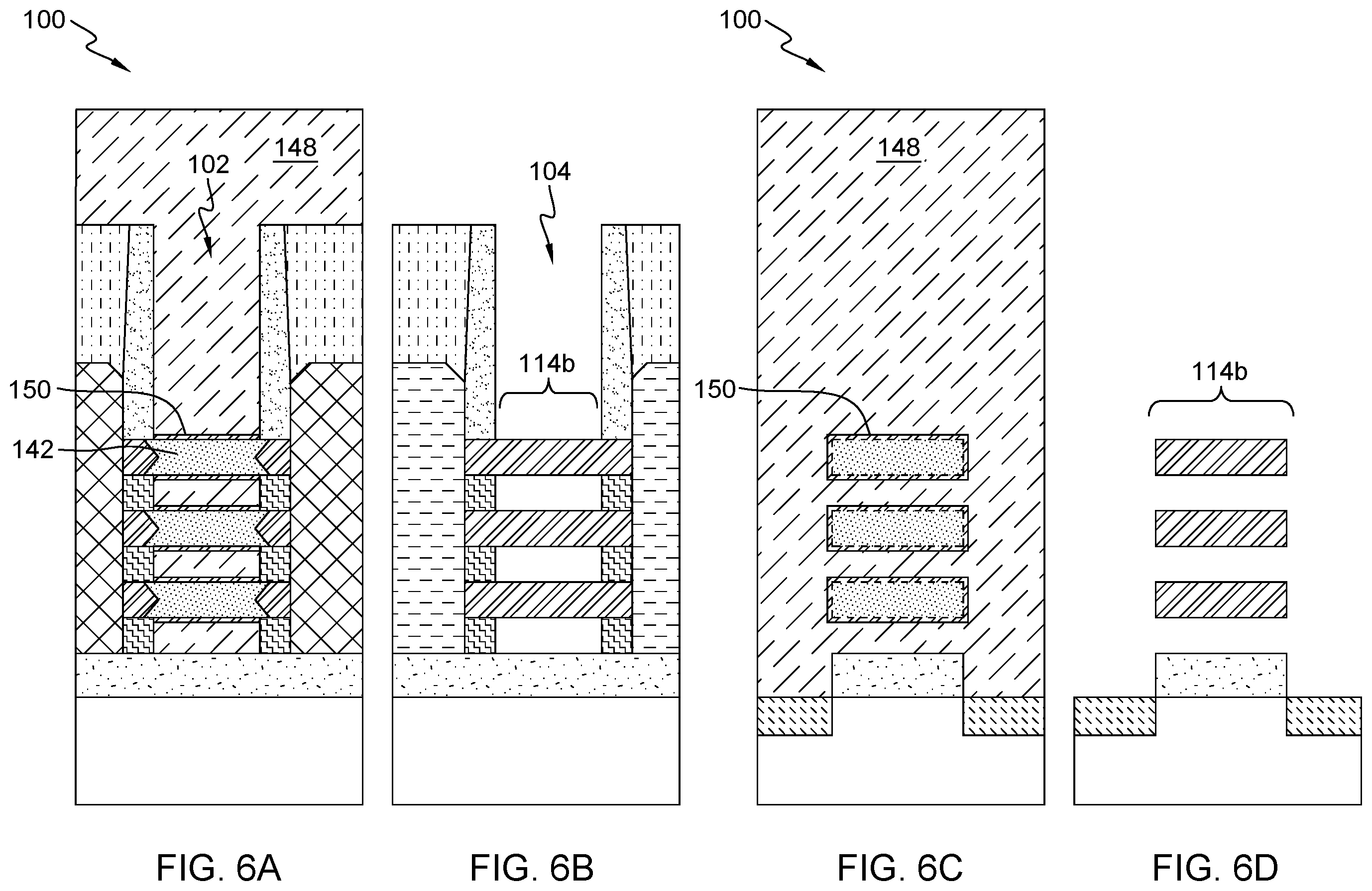 Patent US12568652 Figure 6 – Forming gate all around device with silicon-germanium channel