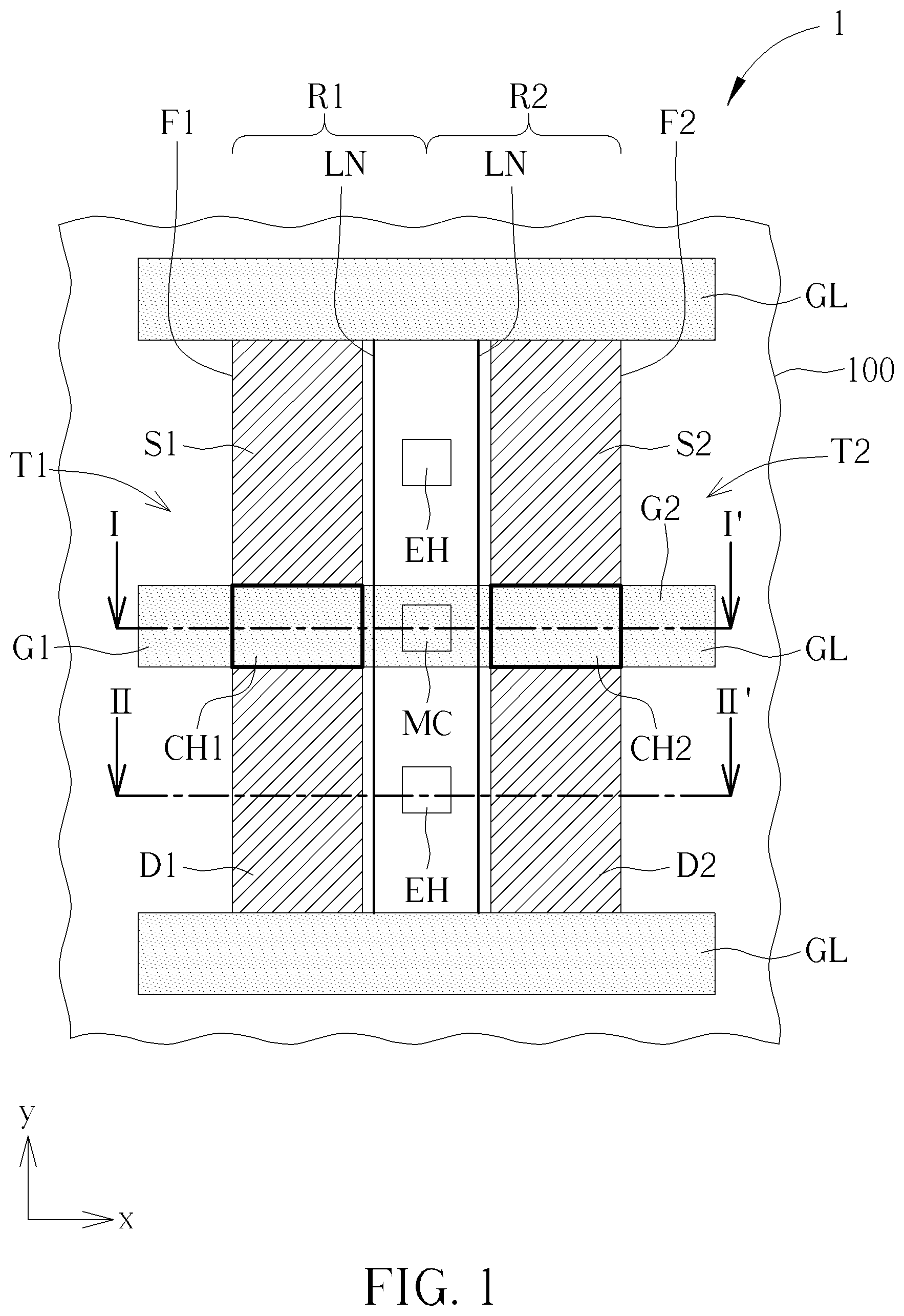 Patent US12568653 Figure 1 – Semiconductor device and fabrication method thereof